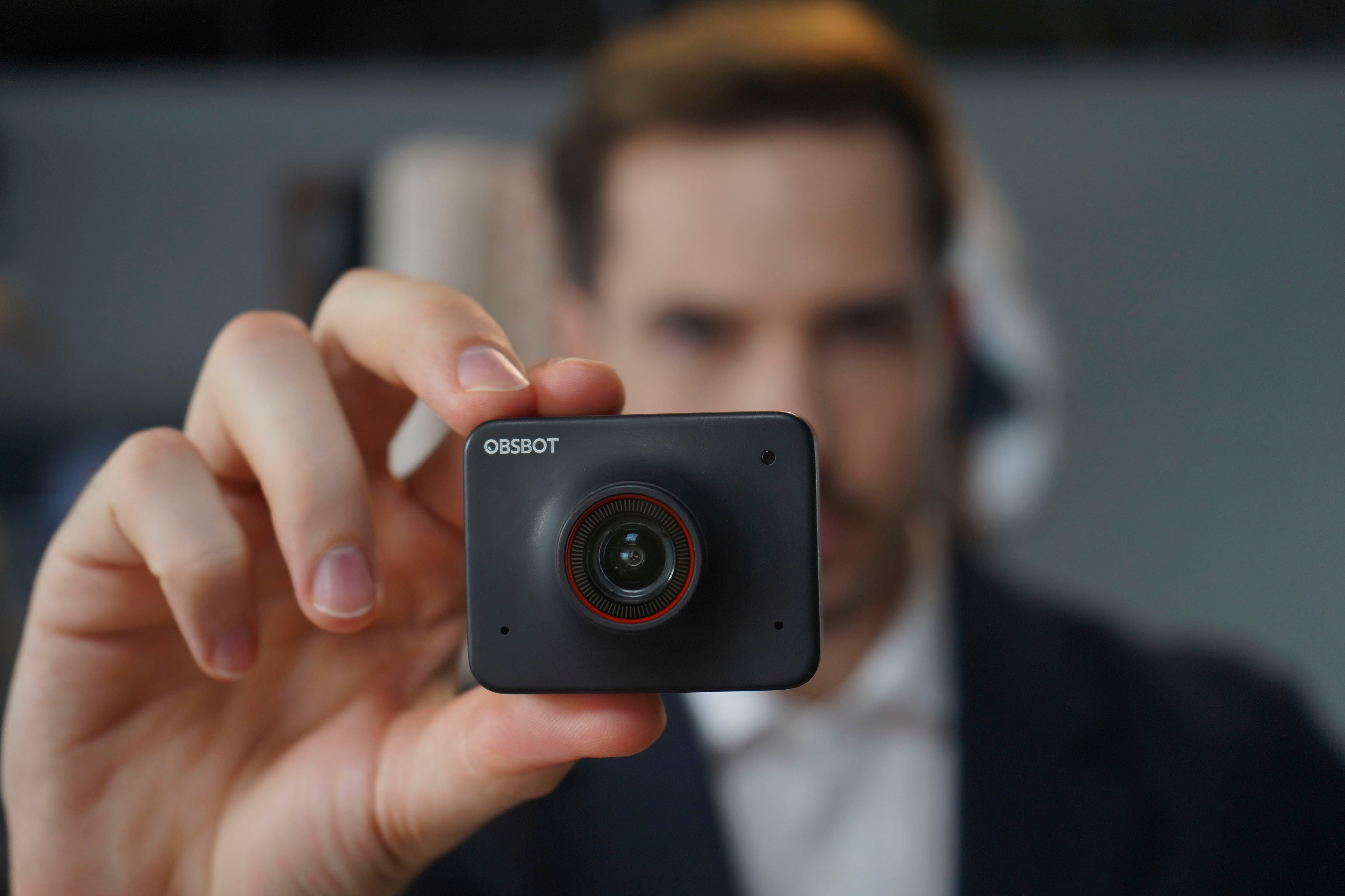 OBSBOT Meet 4K Webcam für professionelle Ultra (4K Webcam HD, Livestreams)