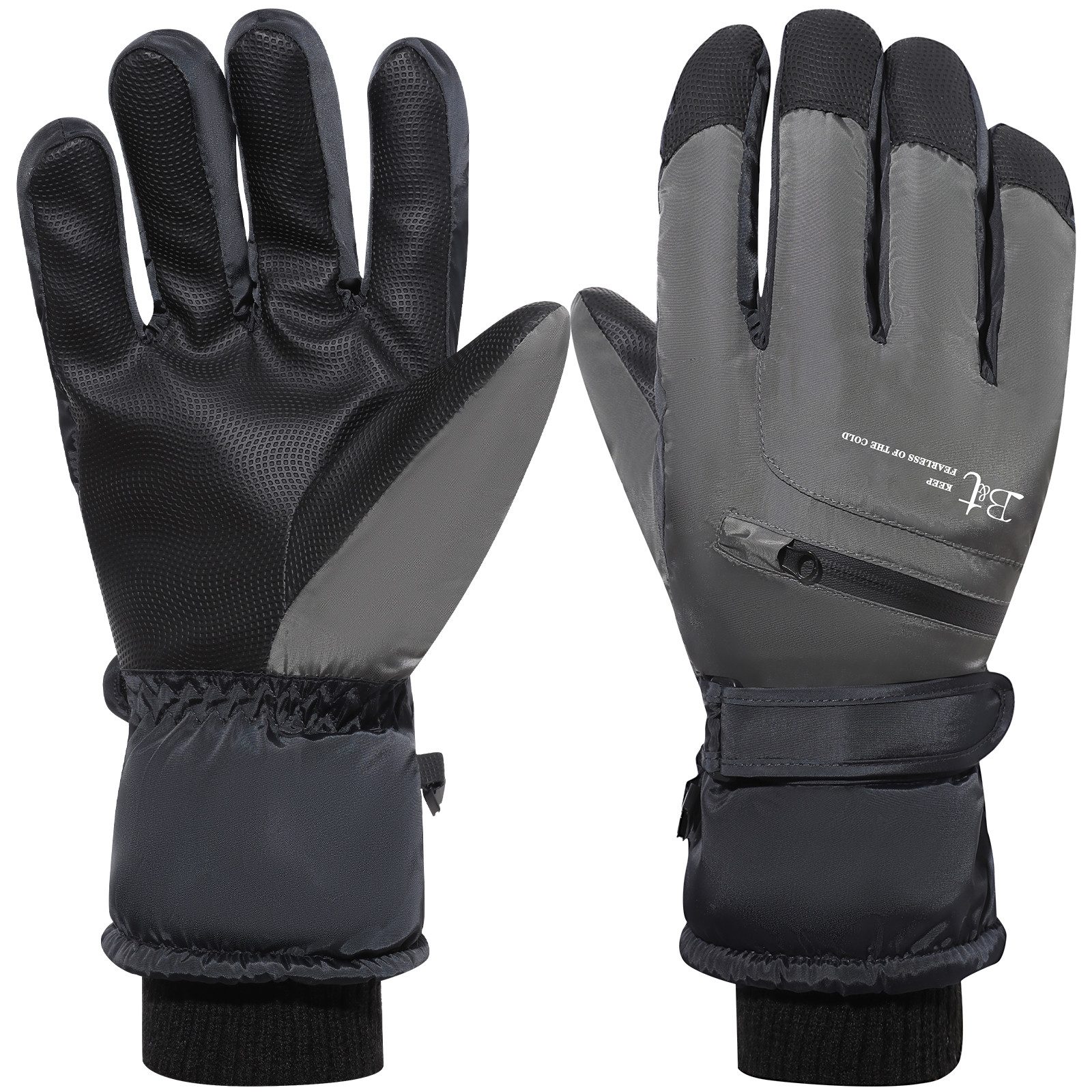 BTTO Hsch. Multisporthandschuhe Skihandschuhe Männer Frauen Schnee Handschuhe Winddicht Wasserdicht Touchscreen,Wärm Thermohandschuhe