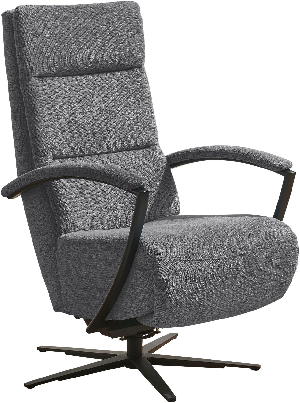 Die PlanBar Relaxsessel ZE-RS20038 inkl. Relaxfunktion und Kopfteilverstellung (1-St), 360° drehbar, wahlweise mit Gasdruckverstellung