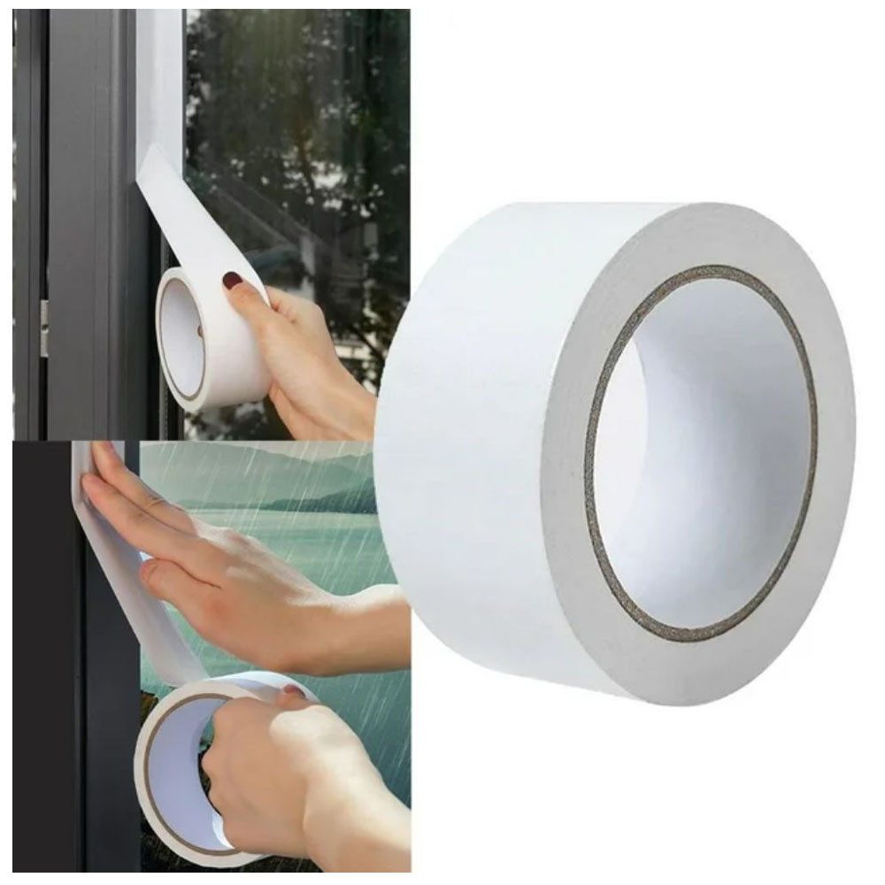JOYOLEDER Dichtungsband Fenster-Wetterdichtungsband, spurlos, (1-St), blockiert Zugluft, kalte Luft, Staub, wind