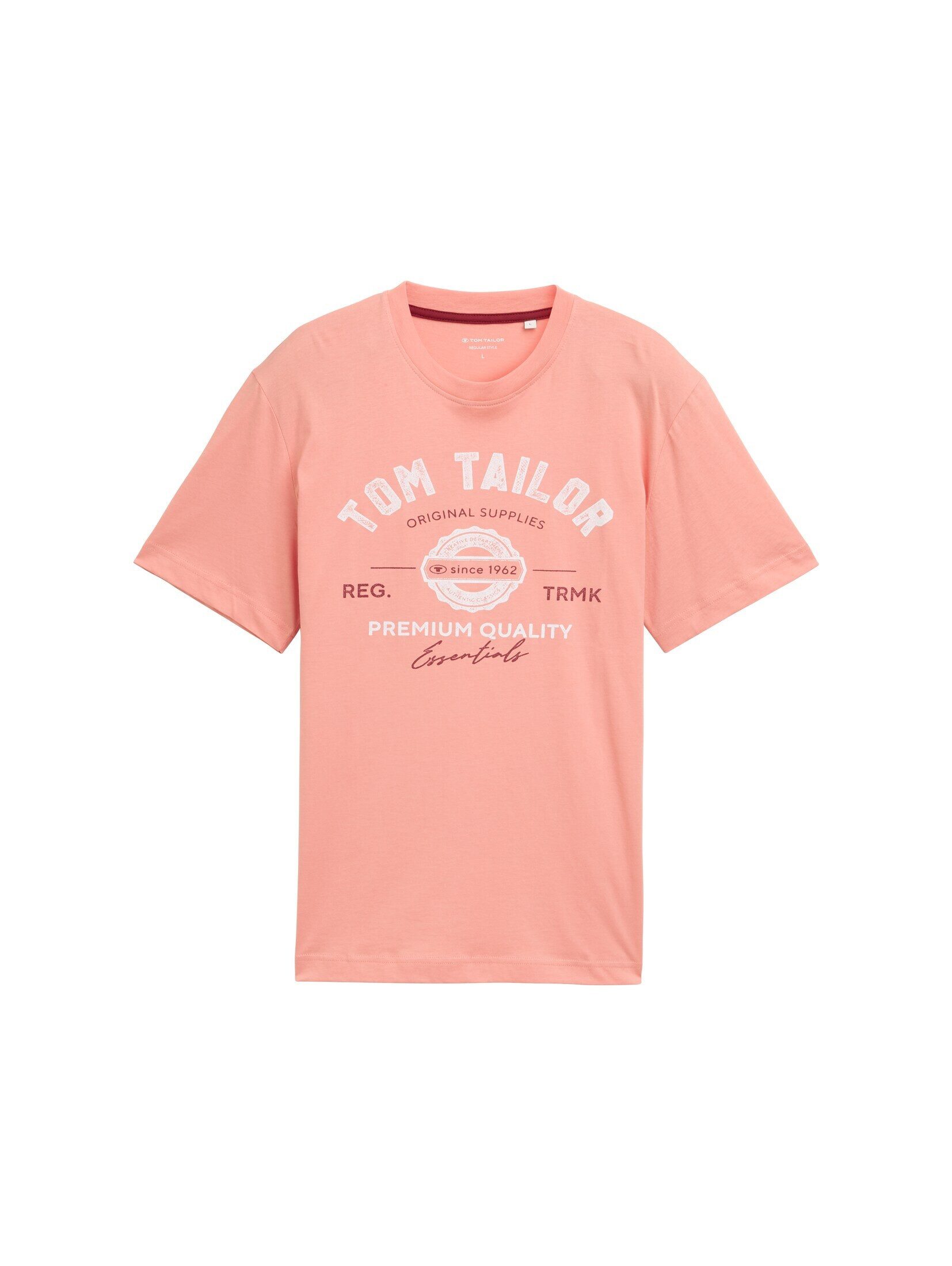 TOM TAILOR T-Shirt T-Shirt mit Logo-Print günstig online kaufen