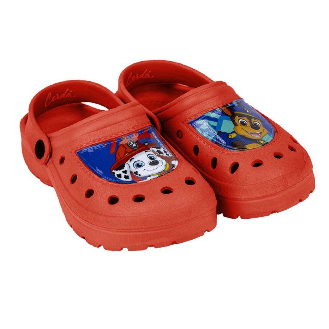 PAW PATROL Paw Patrol Jungen Kinder Clogs Badeschuhe Chase Marshall Clog Gr. 22 bis 29