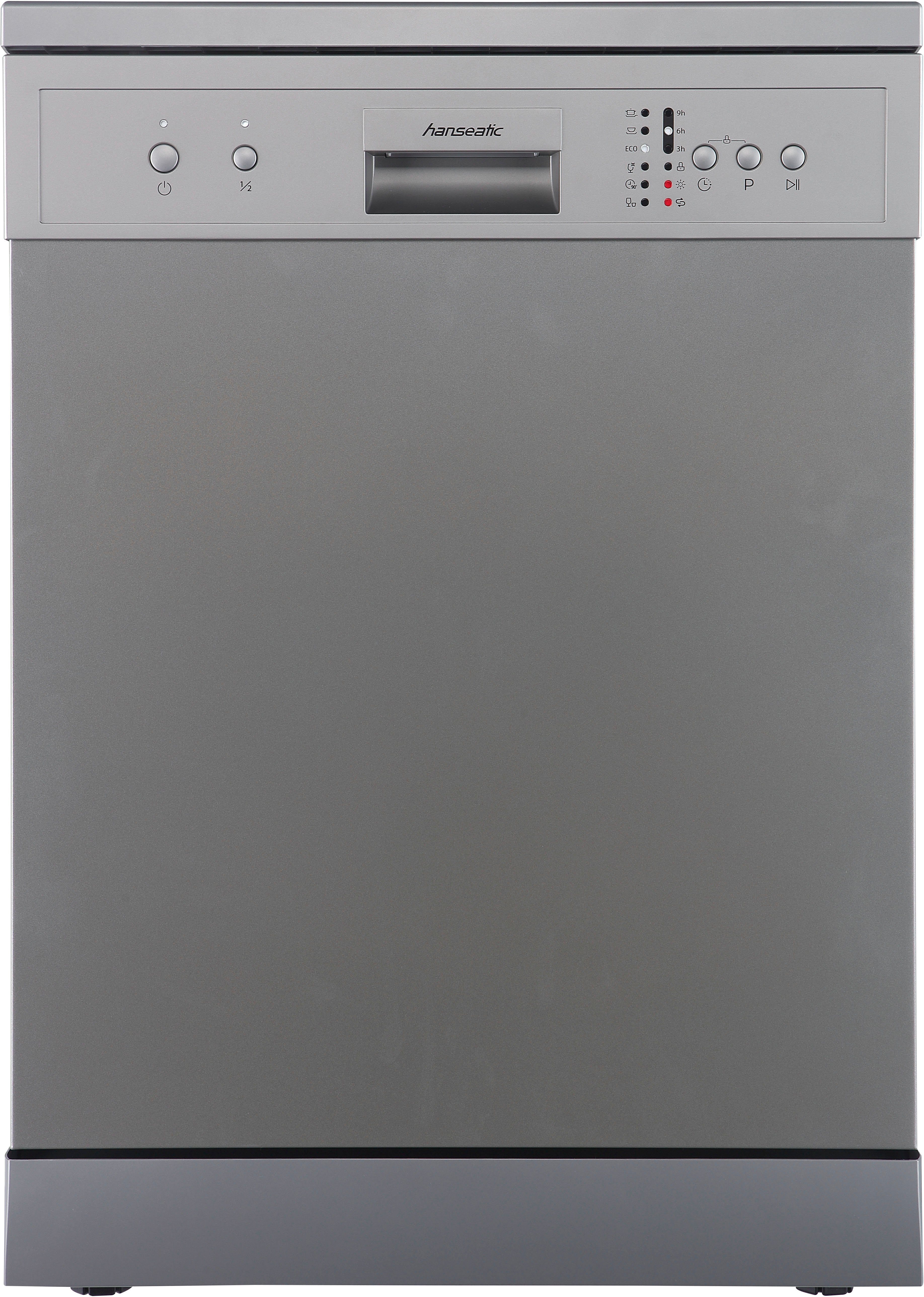 Hanseatic Standgeschirrspüler HG6085E127635S, 12 Maßgedecke