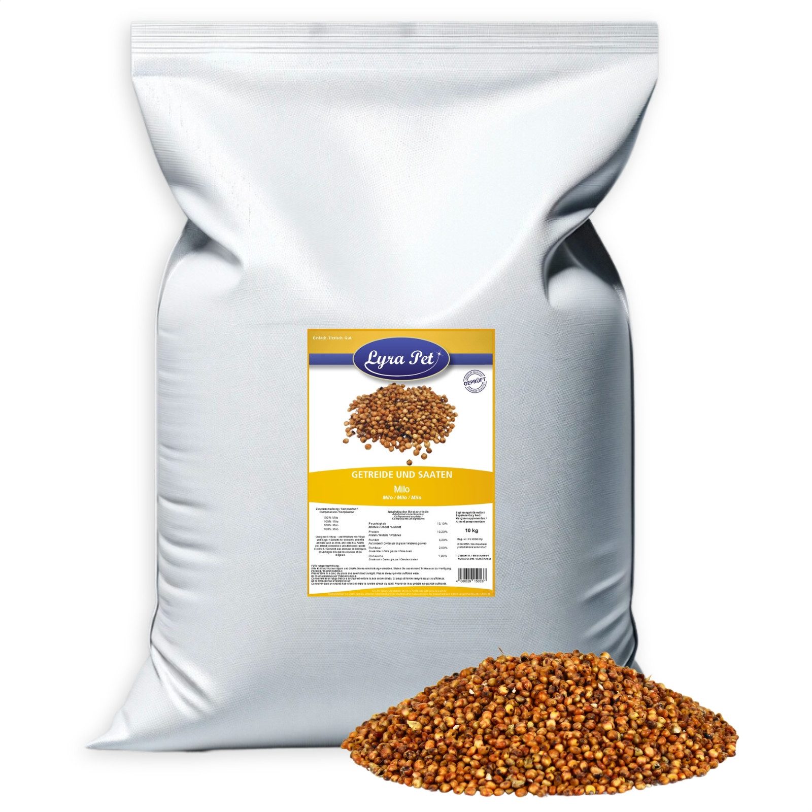 Lyra Pet 10 kg Lyra Pet® Milo Vogelfutter, für: Wildvogel