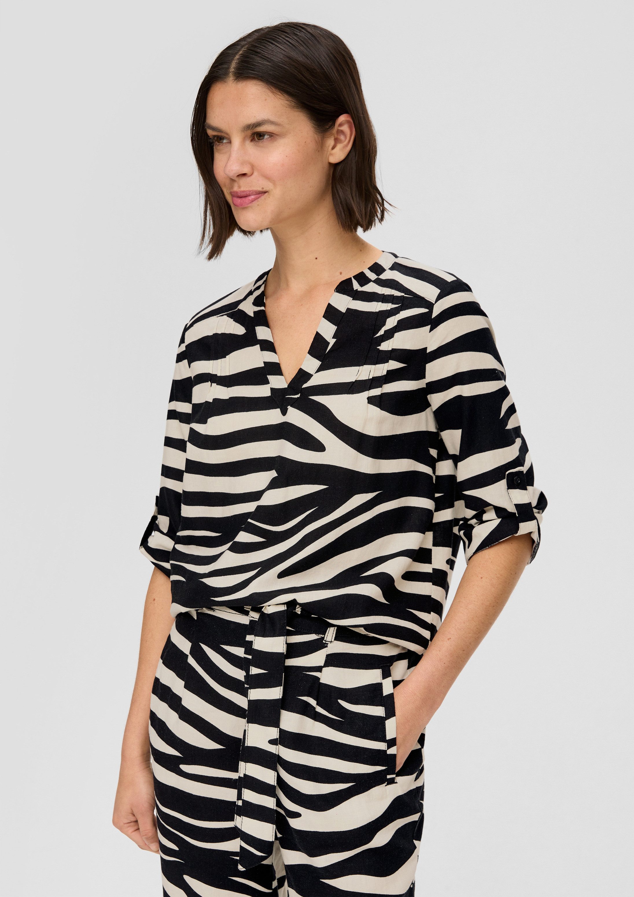Kurzarmbluse Bluse
