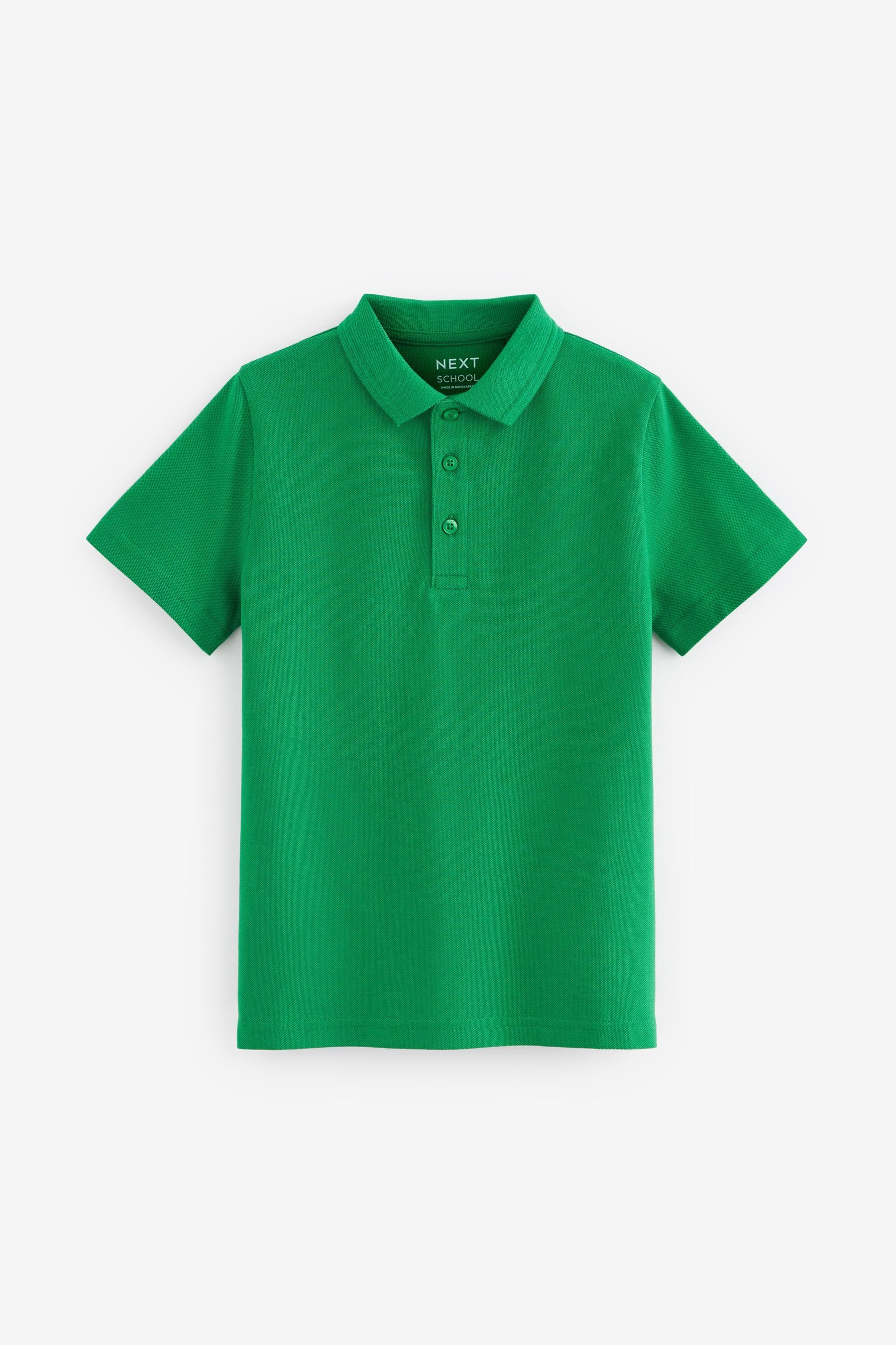 Next Poloshirt Schul-Poloshirts aus Baumwolle im 2er-Pack (2-tlg) – Bild 4 von 4