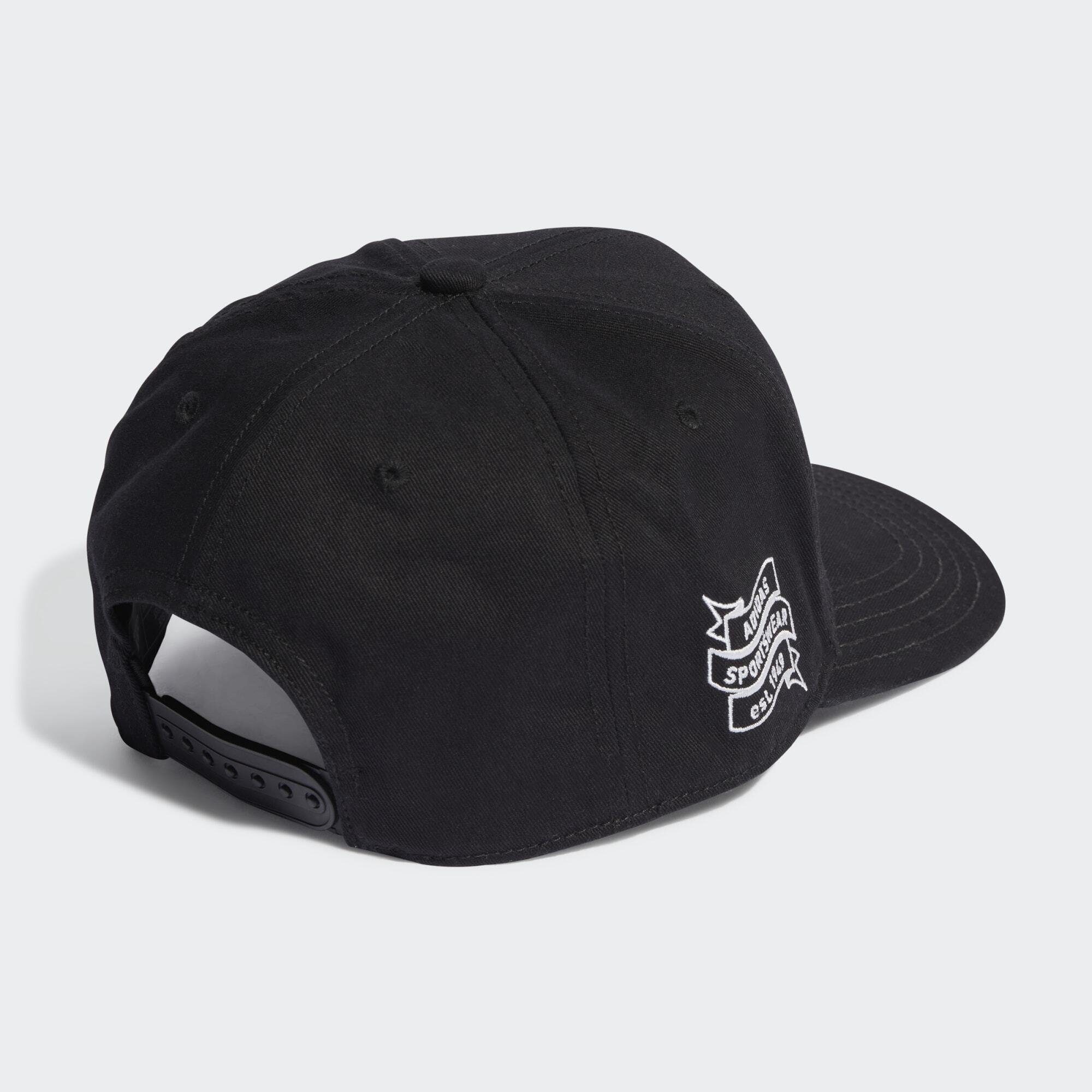 adidas Sportswear Baseball Cap SNAPBACK / LOGO KAPPE White Black
