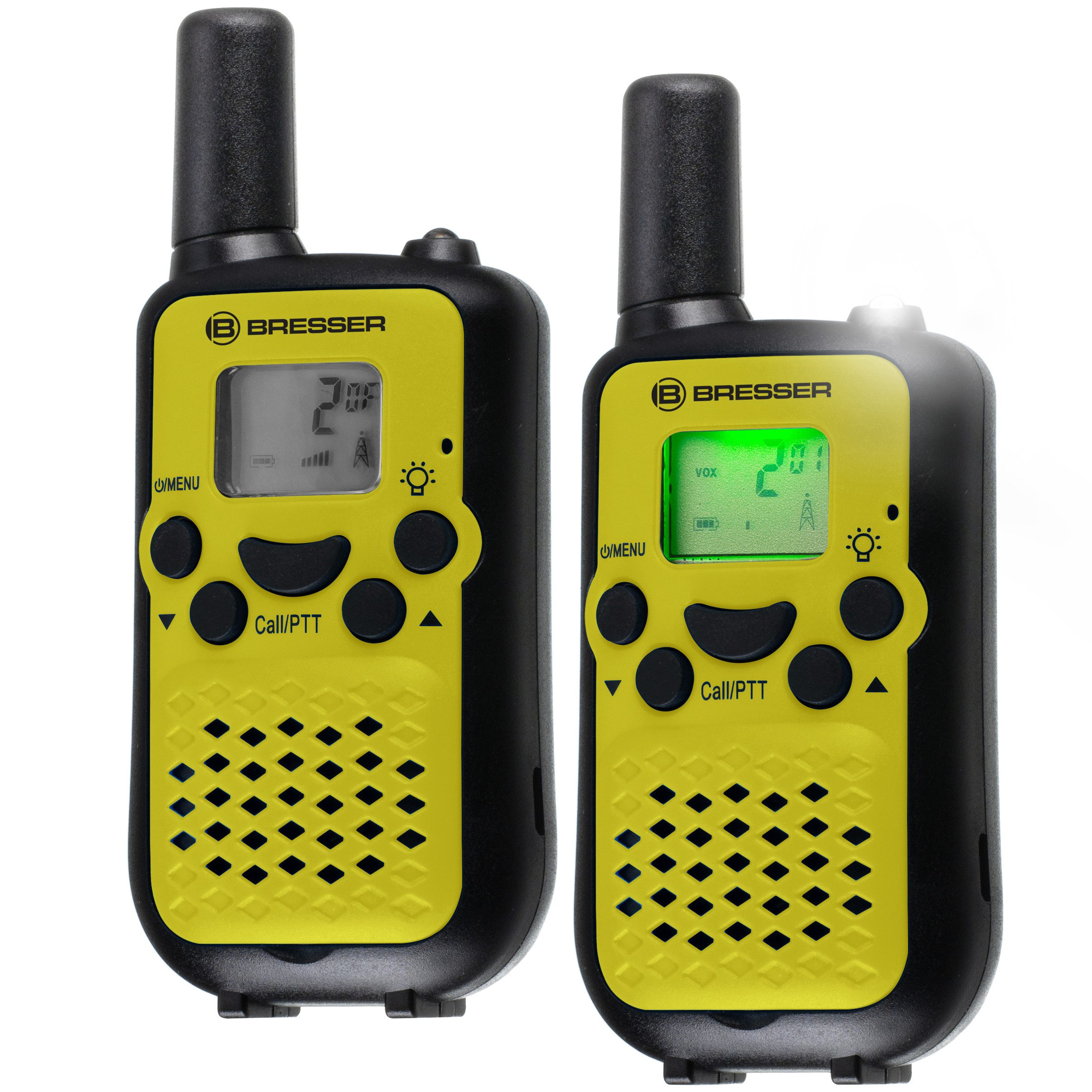 Walkie Talkie rechargeable green Kinderfernglas
