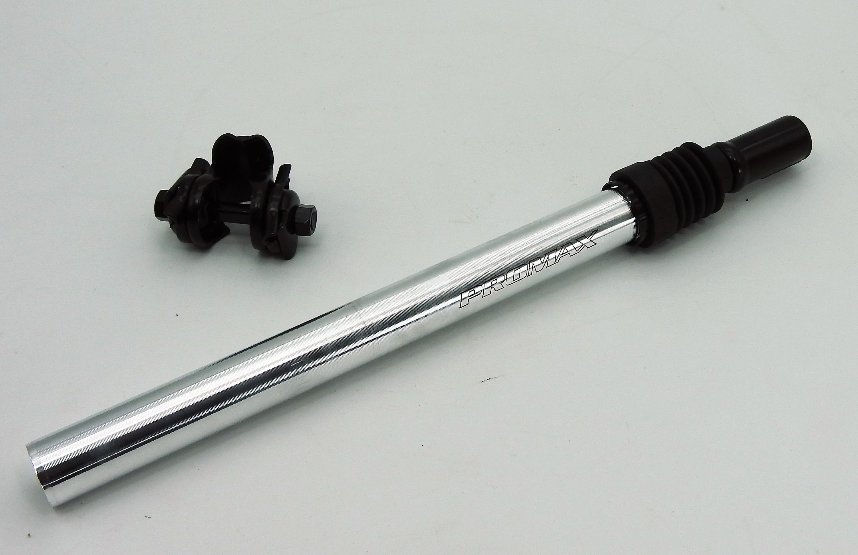 Promax Sattelstütze, PromaxØ 27,0mm mit Kloben silber