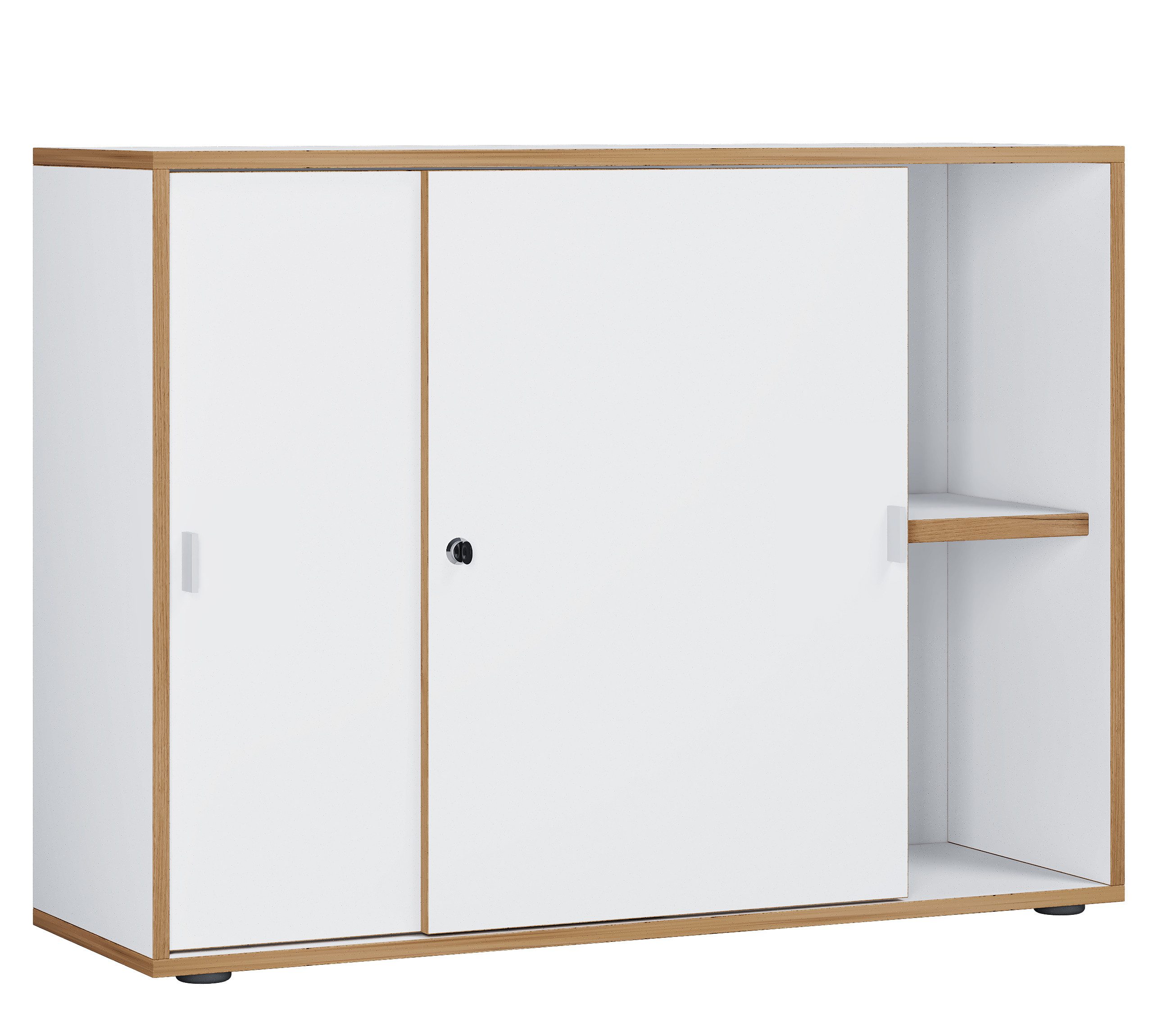 VCM Aktenschrank Büroschrank Aktenschrank Schiebetüren Salia 2fach günstig online kaufen