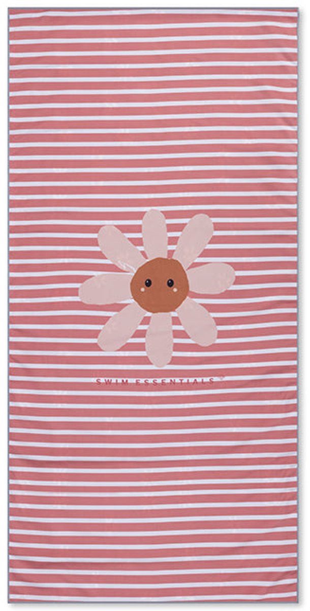 Swim Essentials Strandtücher Strandlaken Strandtuch Daisy Flowers Muster 135 x 65 cm, Badetuch Handtuch