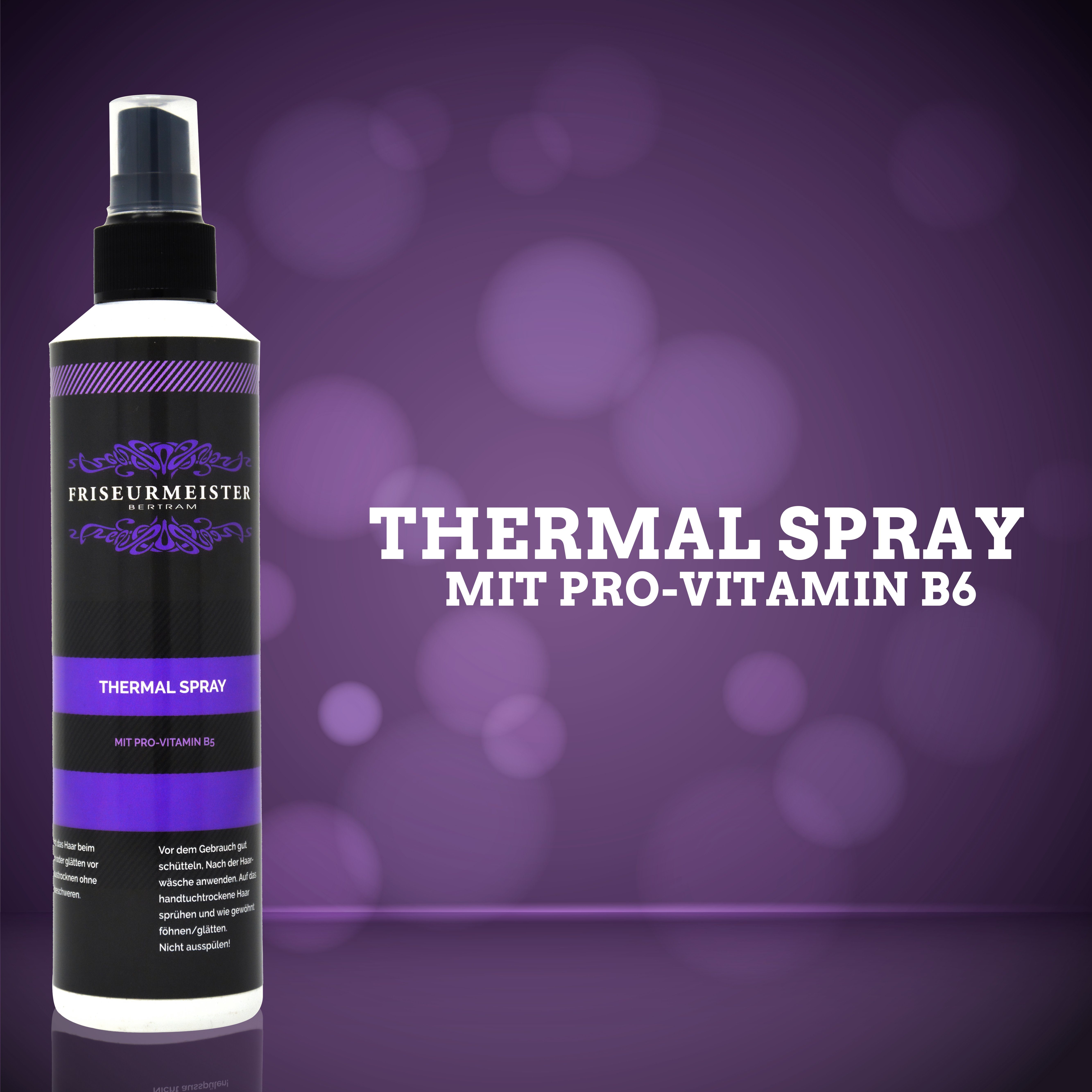 mit 250ml Haarpflege-Spray Spray Pro-Vitamin Friseurmeister Thermal für Haartypen B5 alle