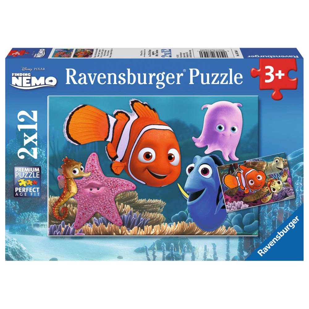 Ravensburger Puzzle Der Ausreißer, Nemo, 24 Puzzleteile Kleine