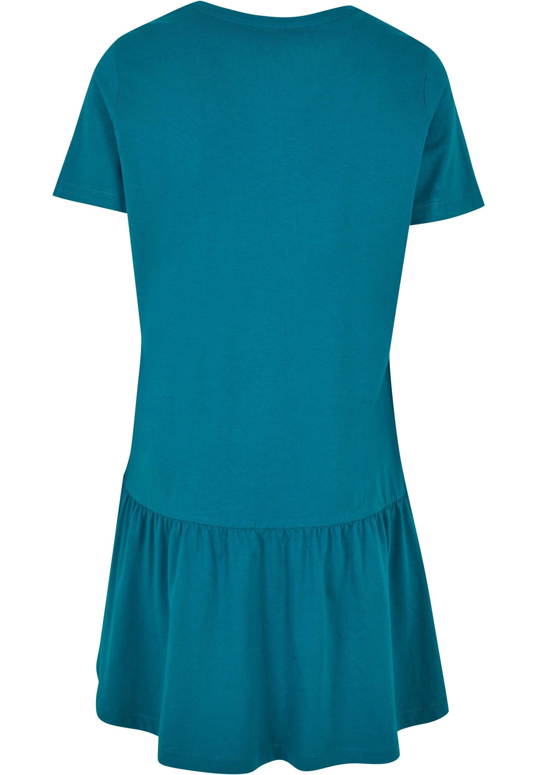 URBAN CLASSICS Stillkleid Damen Ladies Dress Valance (1-tlg) Tee watergreen