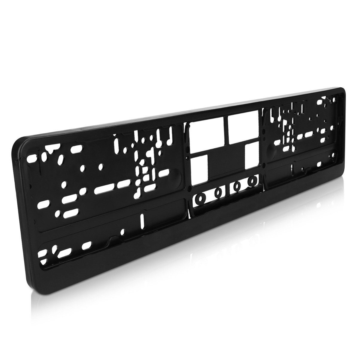 Navaris Kennzeichenhalter KFZ Kennzeichenhalter - für europäische Standard Kennzeichen, (1-St)
