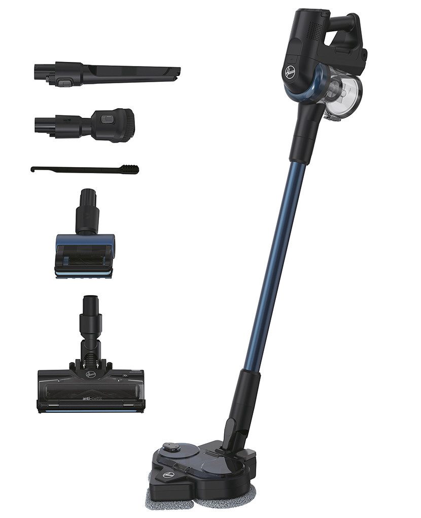 Hoover Akku-Saugwischer HF410YP3 011, 240 W, beutellos, ANTI-TWIST, Herausnehmbare und waschbare Filter