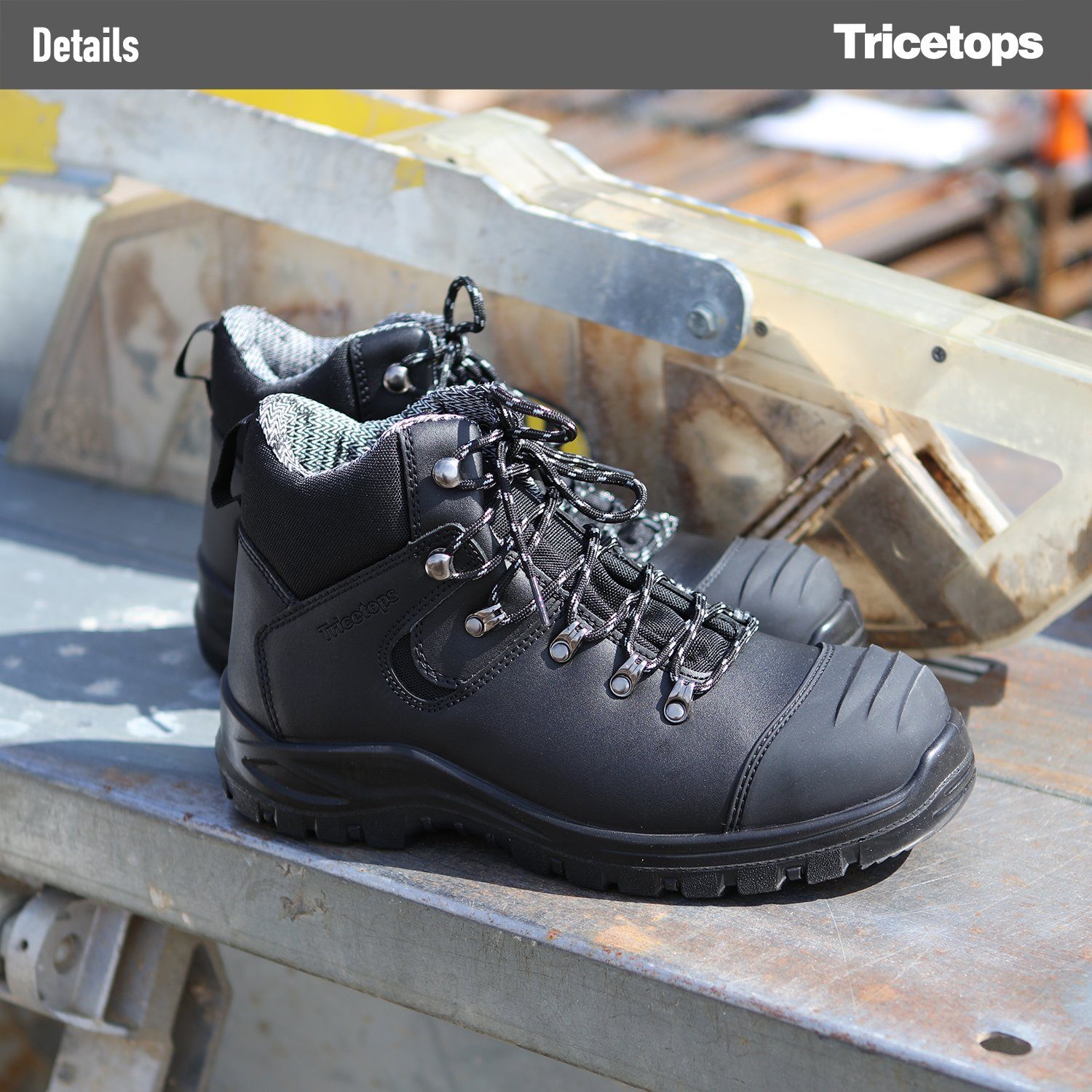 Tricetops CM6720 Sicherheitsschuhe S3 Arbeitsschuhe Herren Arbeitsschuh – Bild 2 von 5