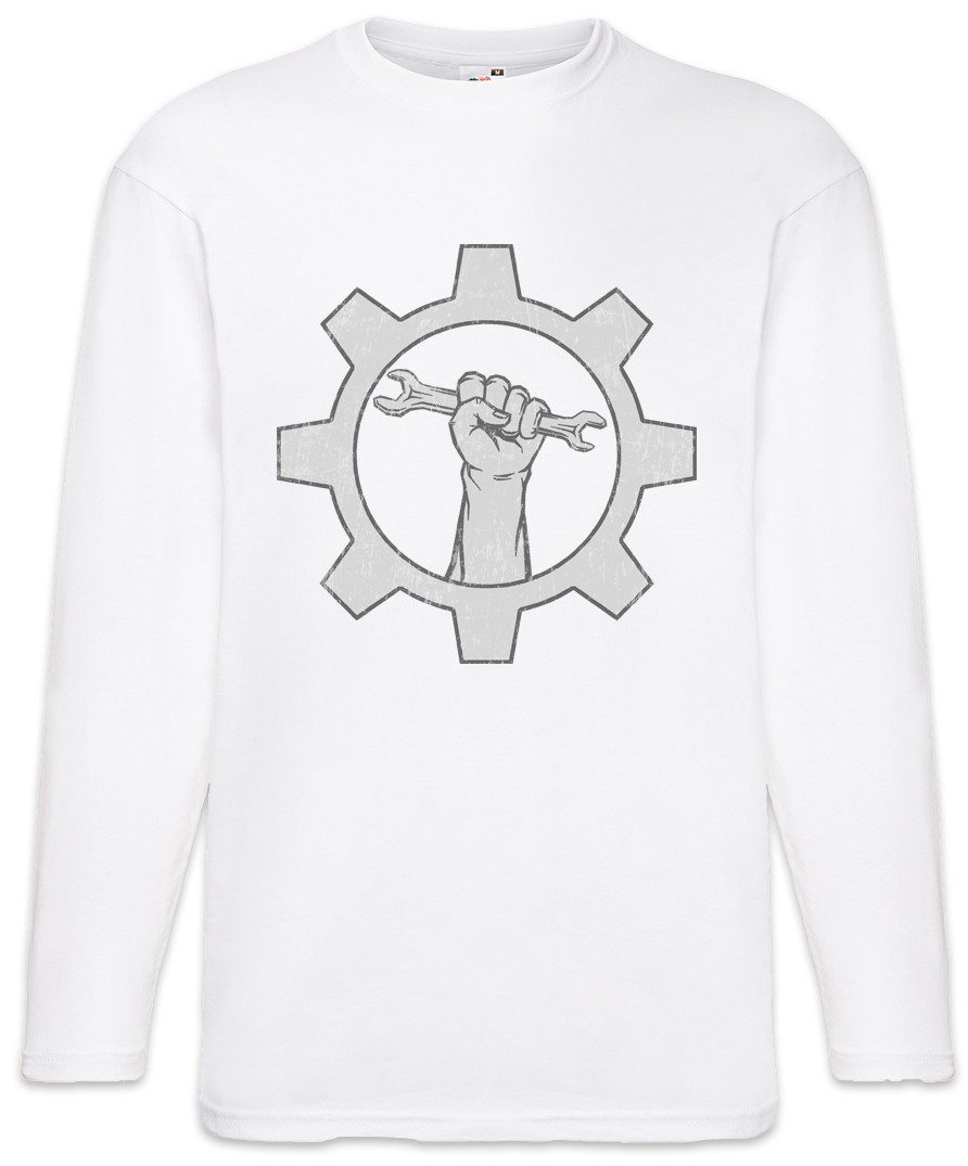 Langarmshirt Workers Fist Langarm T-Shirt Capitalism Kommunismus Sozialismus Gegen