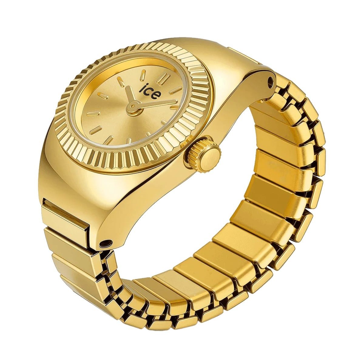 ice-watch Quarzuhr Ringuhr Chouchou Goldfarben