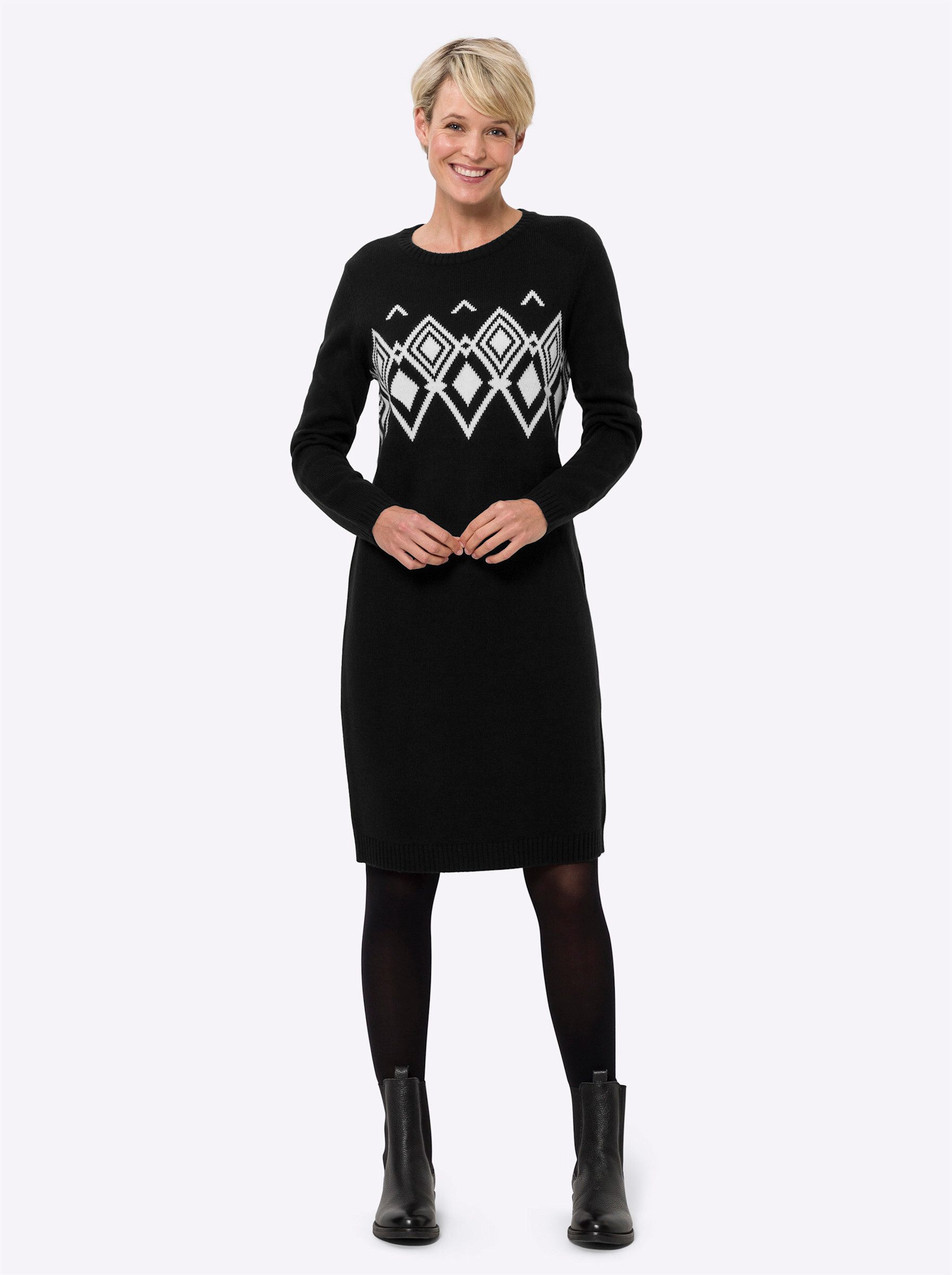 Sieh an! Strickkleid Strickkleid . günstig online kaufen