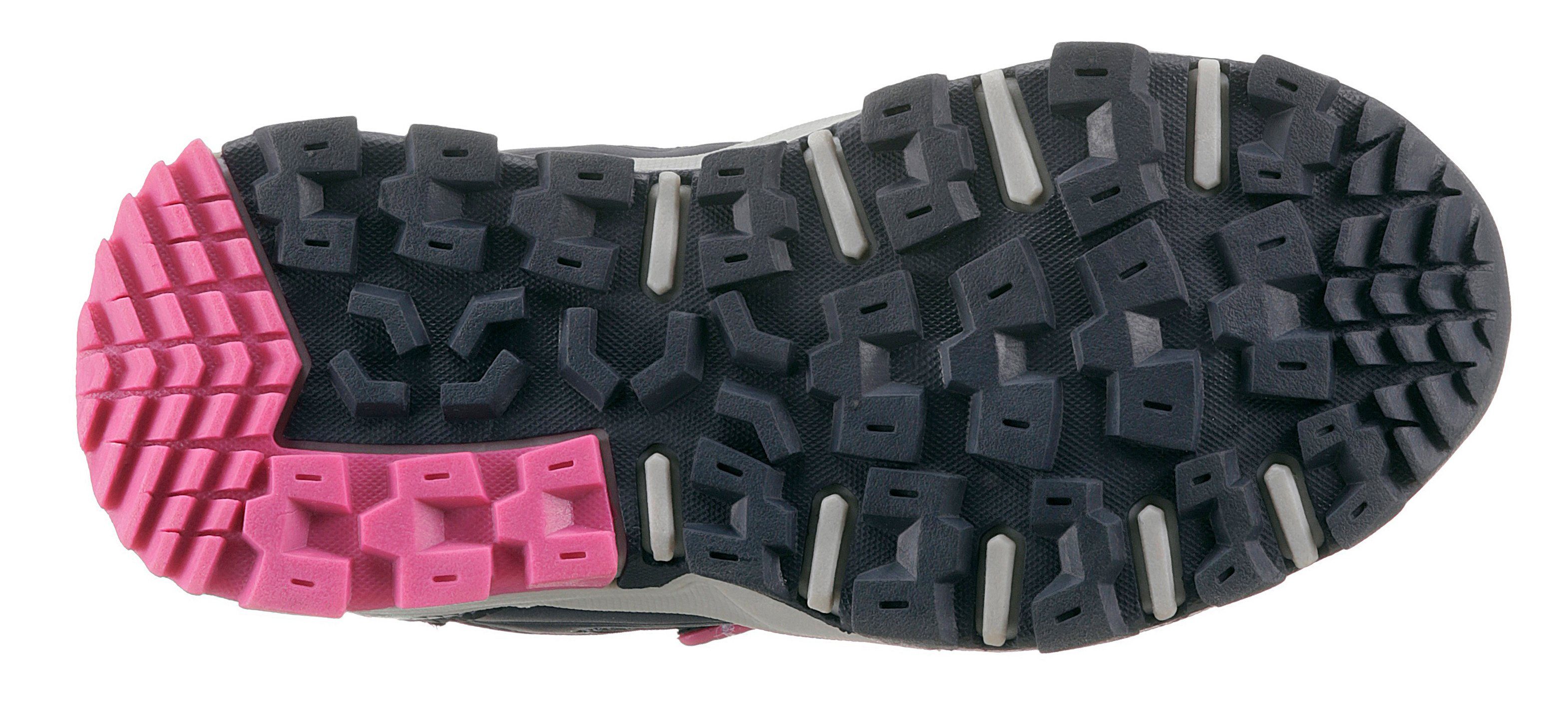 Klettschuh marine-pink Allen VS Lico TEX-Membrane mit