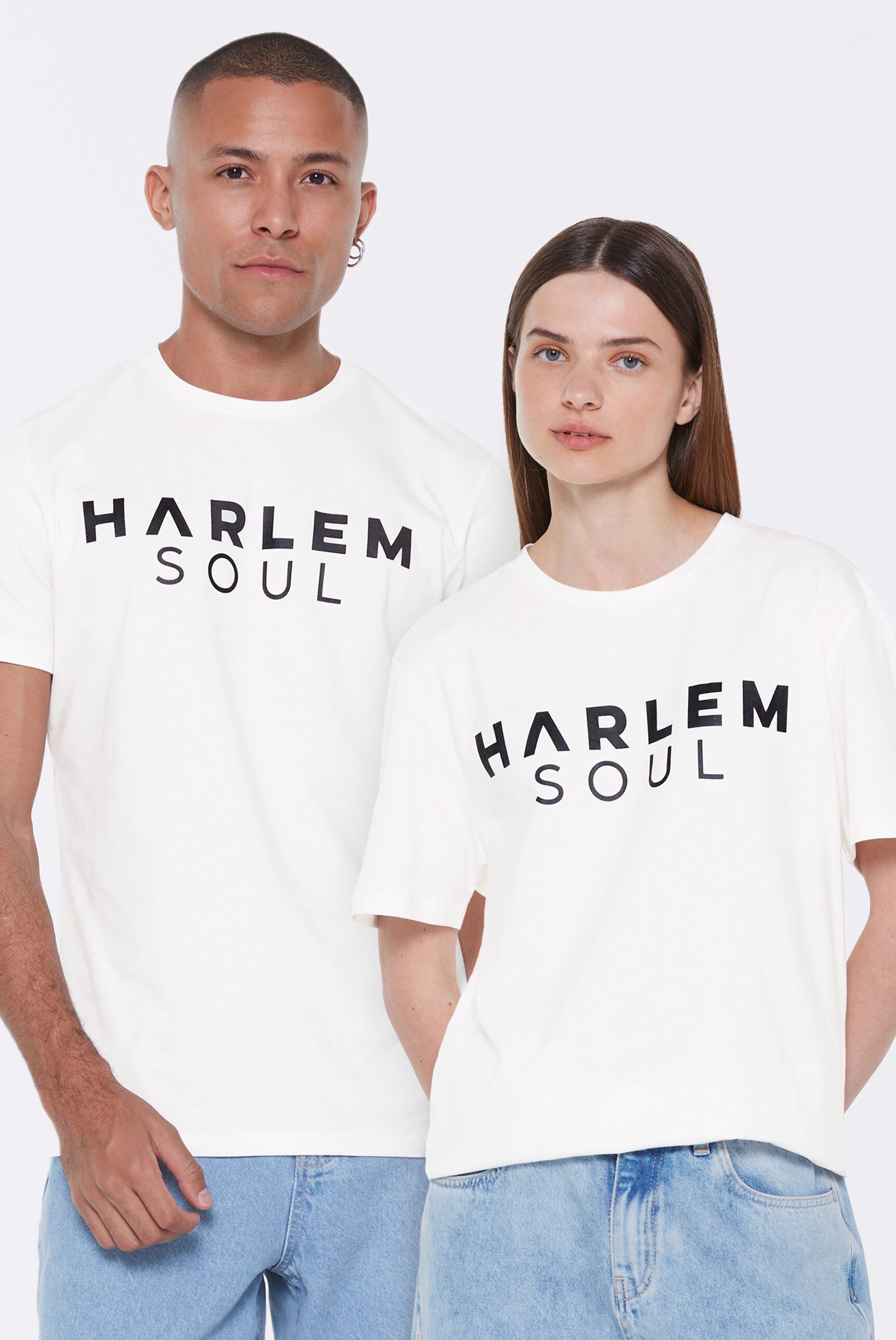Harlem Soul Rundhalsshirt aus Baumwolle