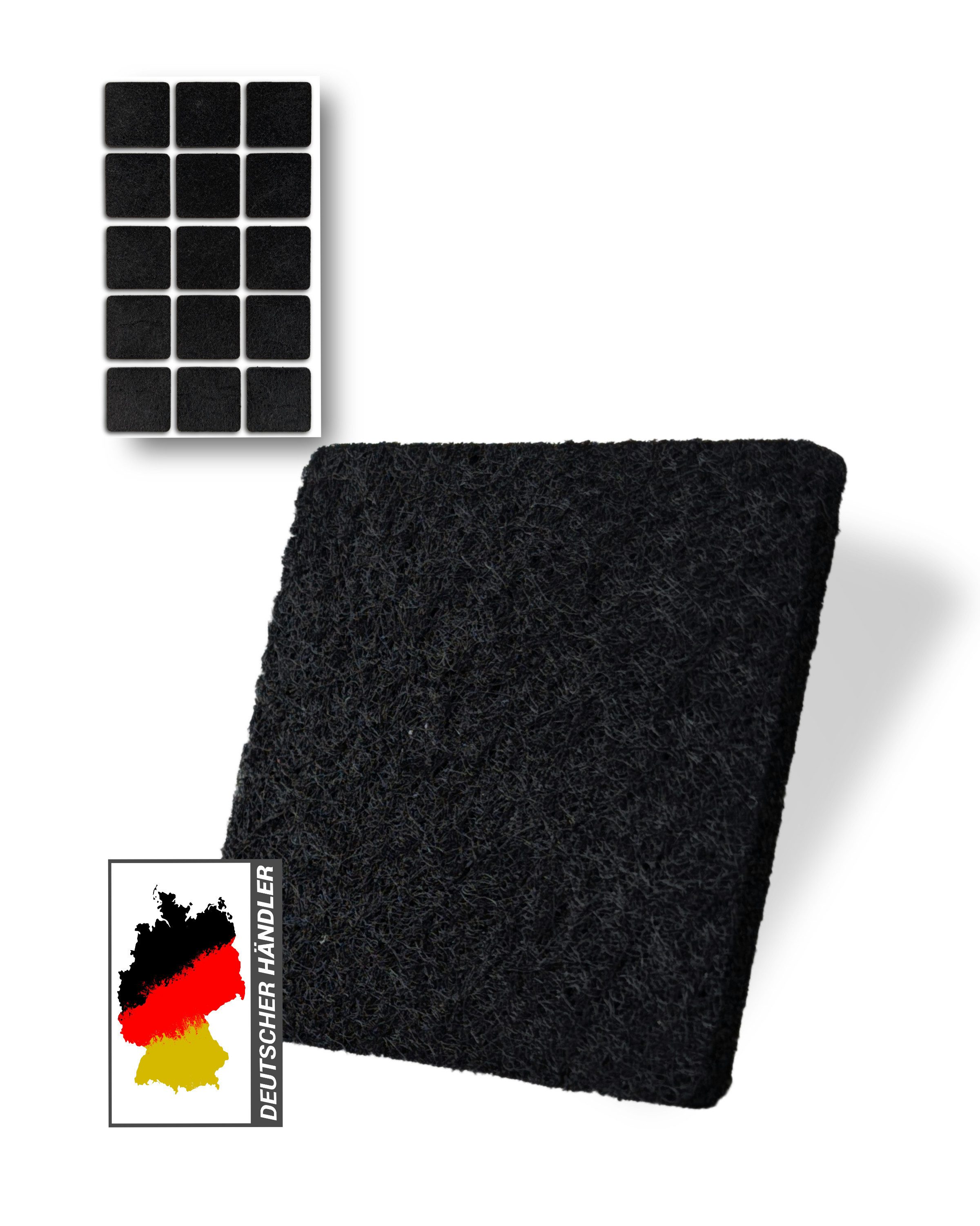 Trevendo Filzgleiter Filzgleiter Selbstklebend, (15 St)