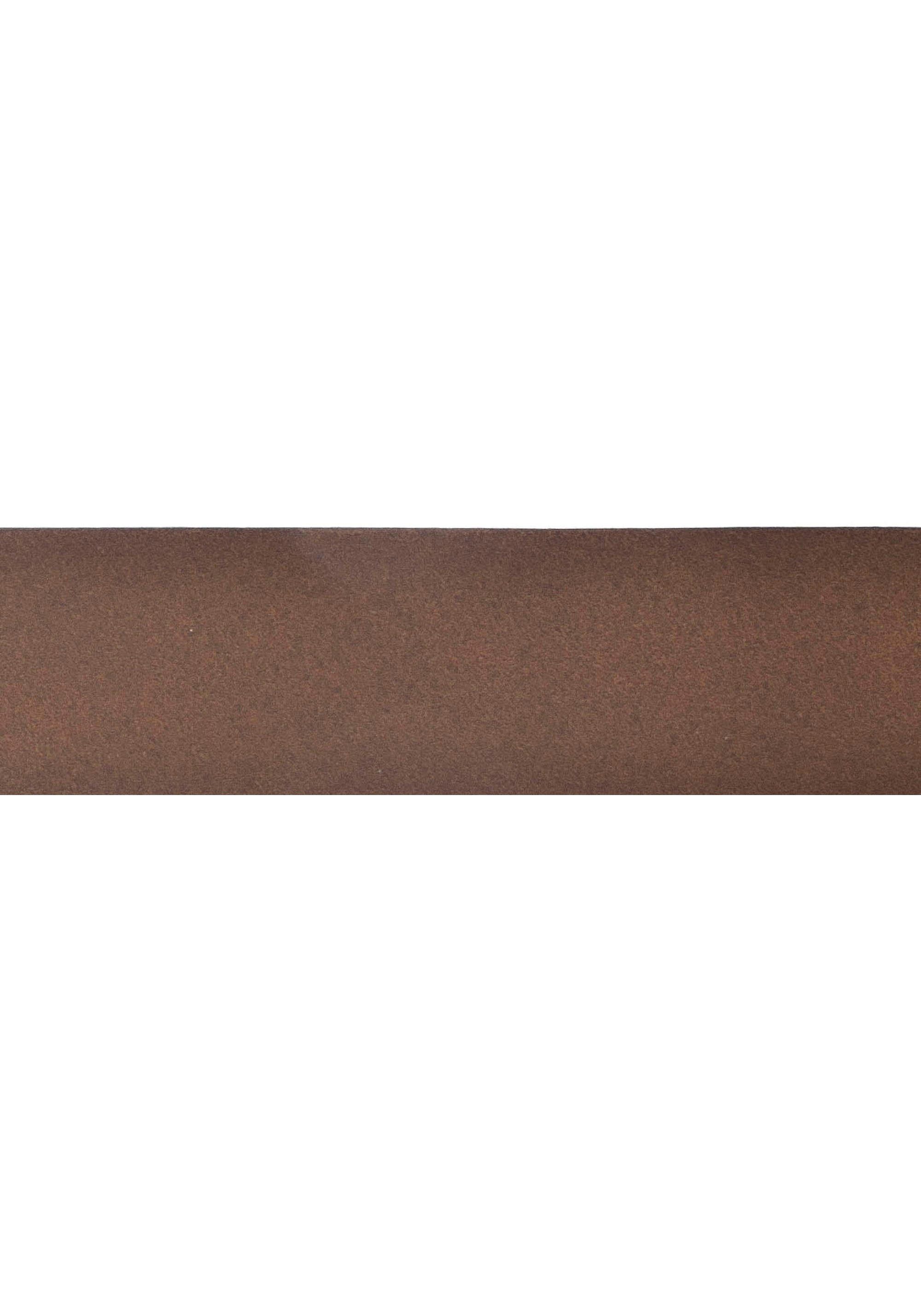 dunkelbraun MUSTANG mit Ledergürtel polierter Schließe