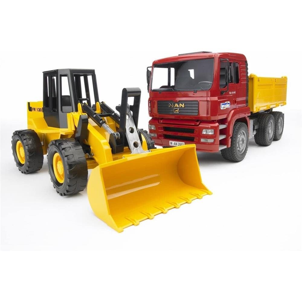 Gelenkradlader 02752 Kipplastwagen TGA mit FR130 MAN Spielzeug-Baumaschine Bruder®