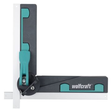 Wolfcraft Tischkreissäge Winkelschmiege für Kapp- und Gehrungssägen