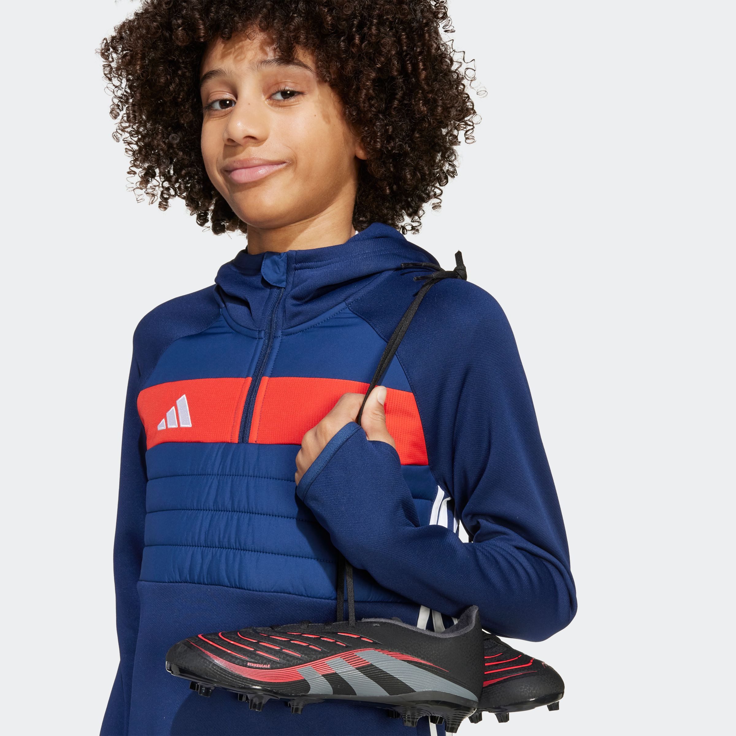adidas Performance Kapuzensweatshirt TIRO 25 ESSENTIALS WINTERIZED TRAININGSOBERTEIL FÜR KINDER