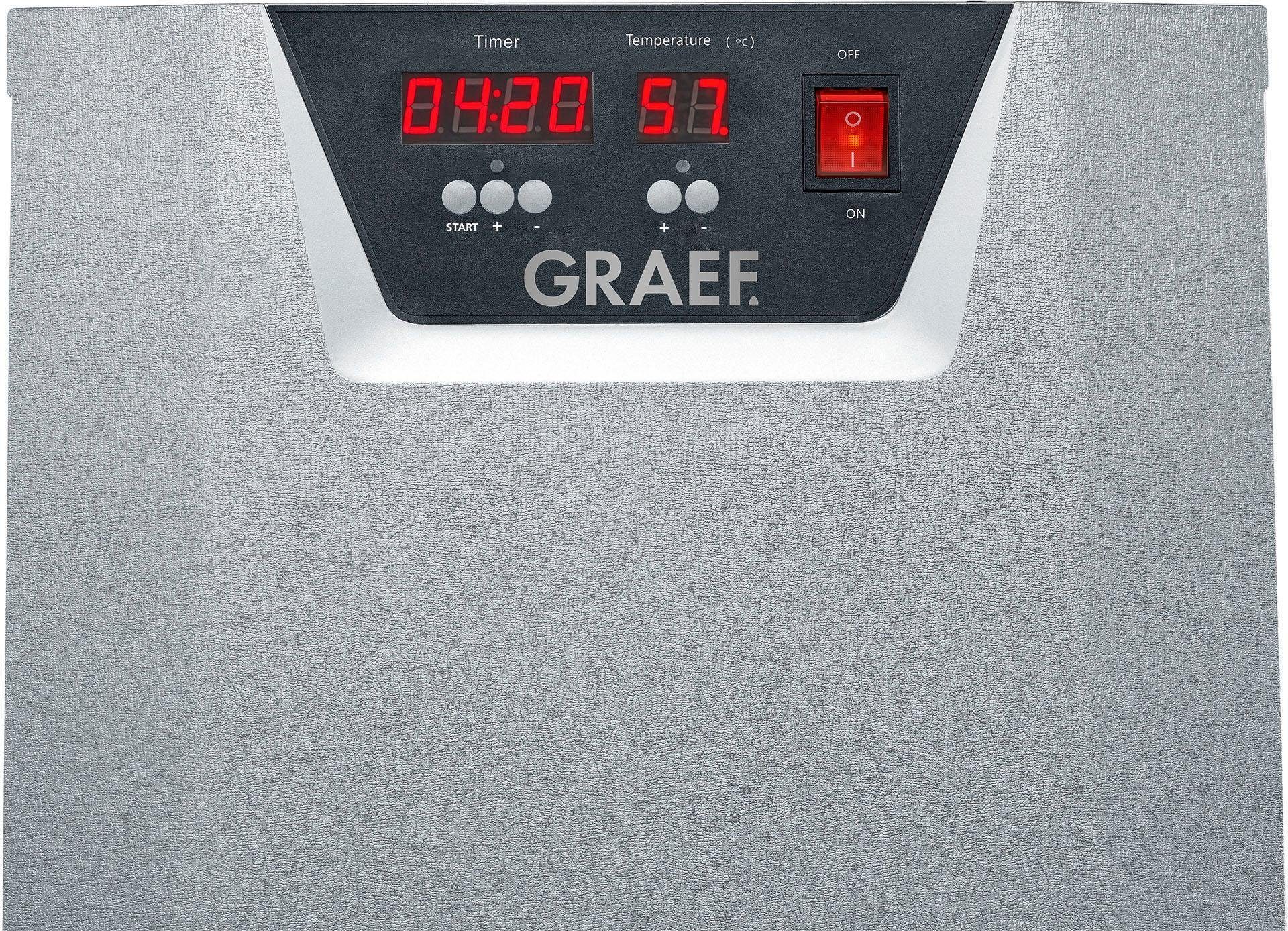 Graef Dörrautomat DA 506, silber 630 W, 6 Etagen
