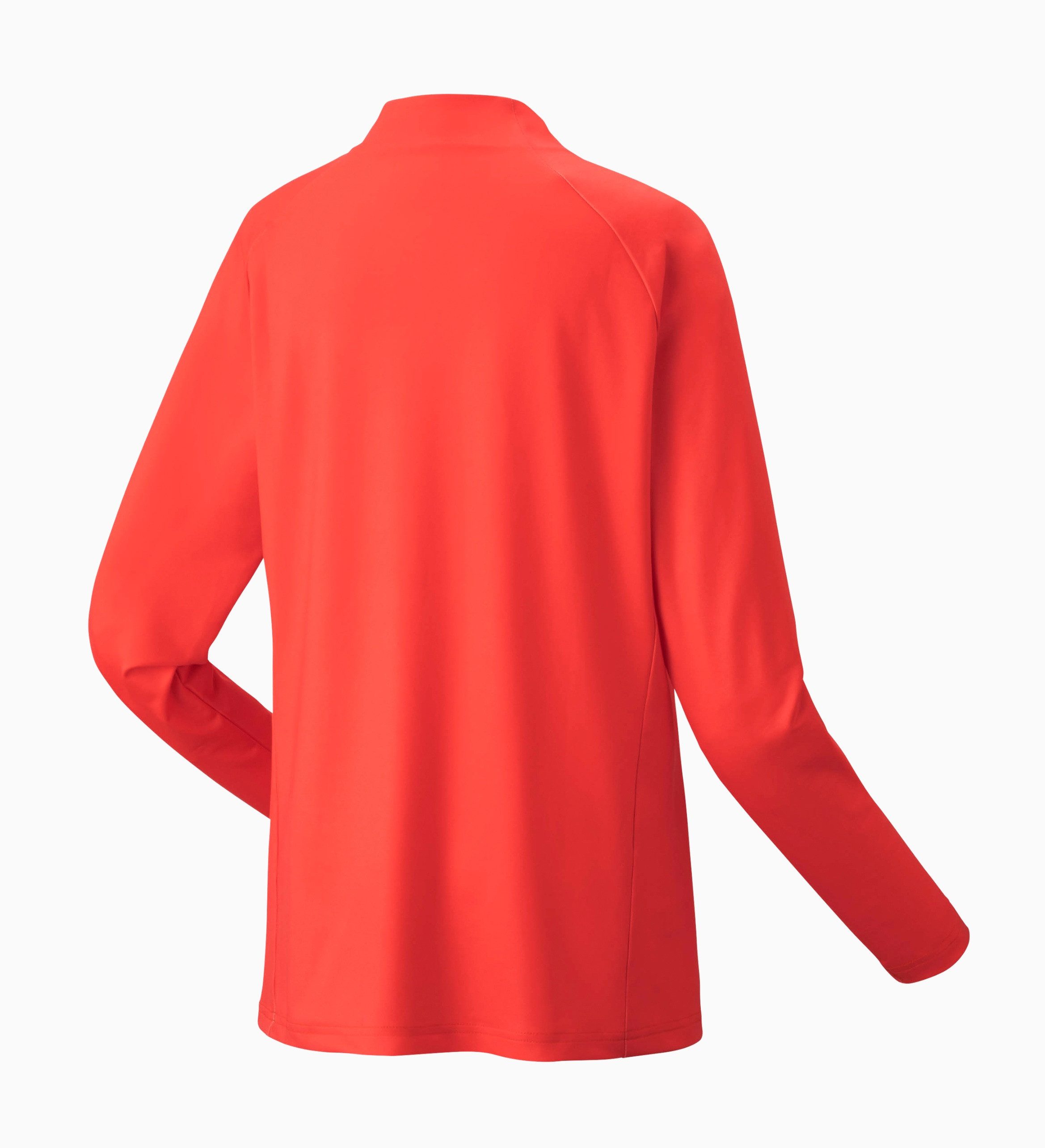Yonex Langarmshirt 1/2 Zip Club Team rot Damen