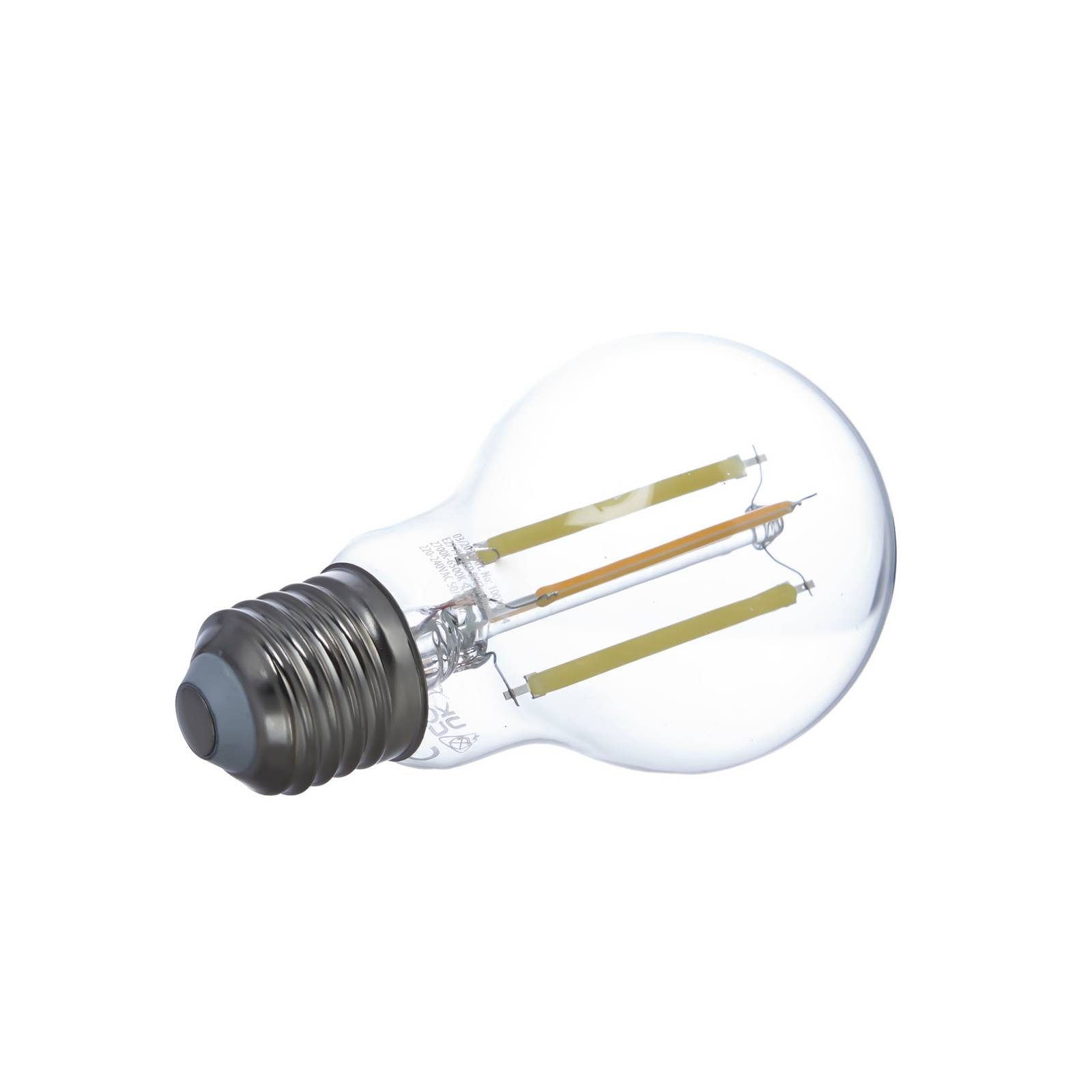 LUUMR LED-Leuchtmittel Filament E27 A60, E27, warmweiß