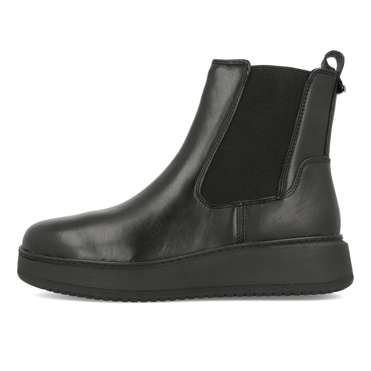 Tamaris 1-25403-41-003 Chelsea Boots Damen Black Leather Ankleboots