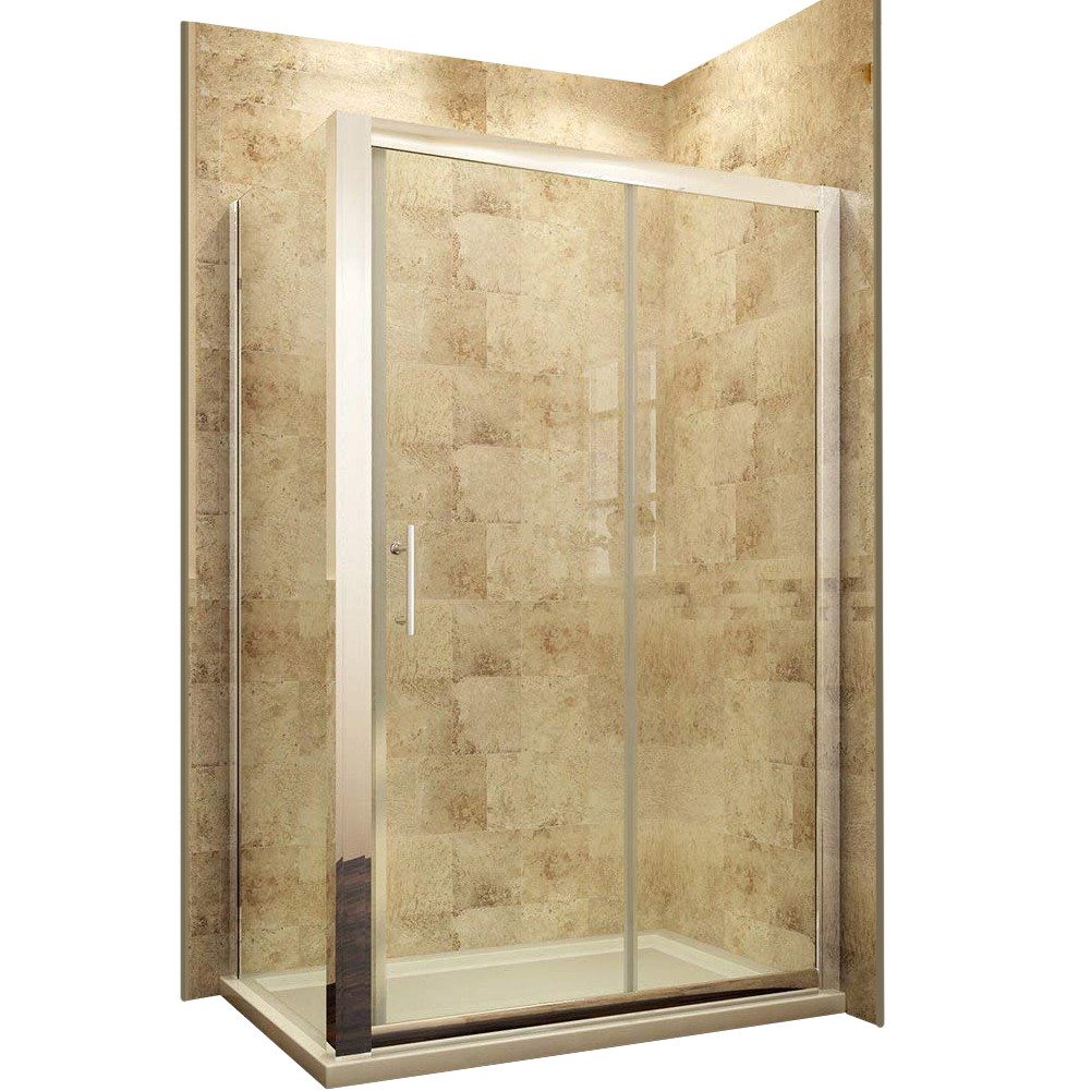 SONNI Eckdusche Duschkabinen,Eckdusche,Einzelschiebetür,100-170 x 185cm, Bx günstig online kaufen