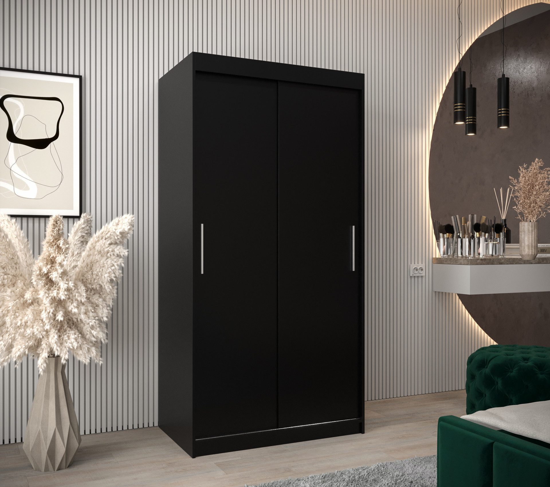 ABIKS MÖBEL Schwebetürenschrank Tokyo Schlafzimmer Kleiderschrank günstig online kaufen