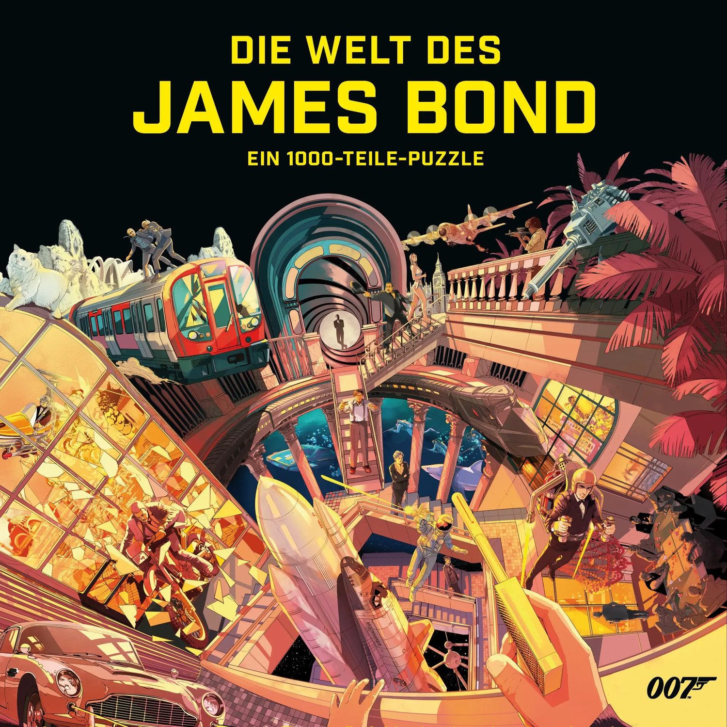 Laurence King Puzzle Die Welt des James Bond, Puzzleteile günstig online kaufen
