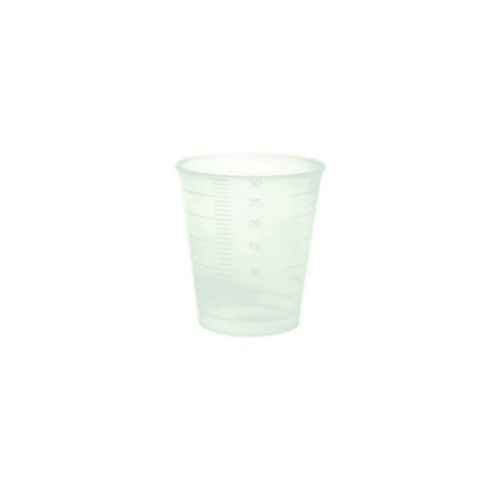 MediTrade Pillendose Meditrade - Einmal-Medizinbecher - 30 ml graduiert