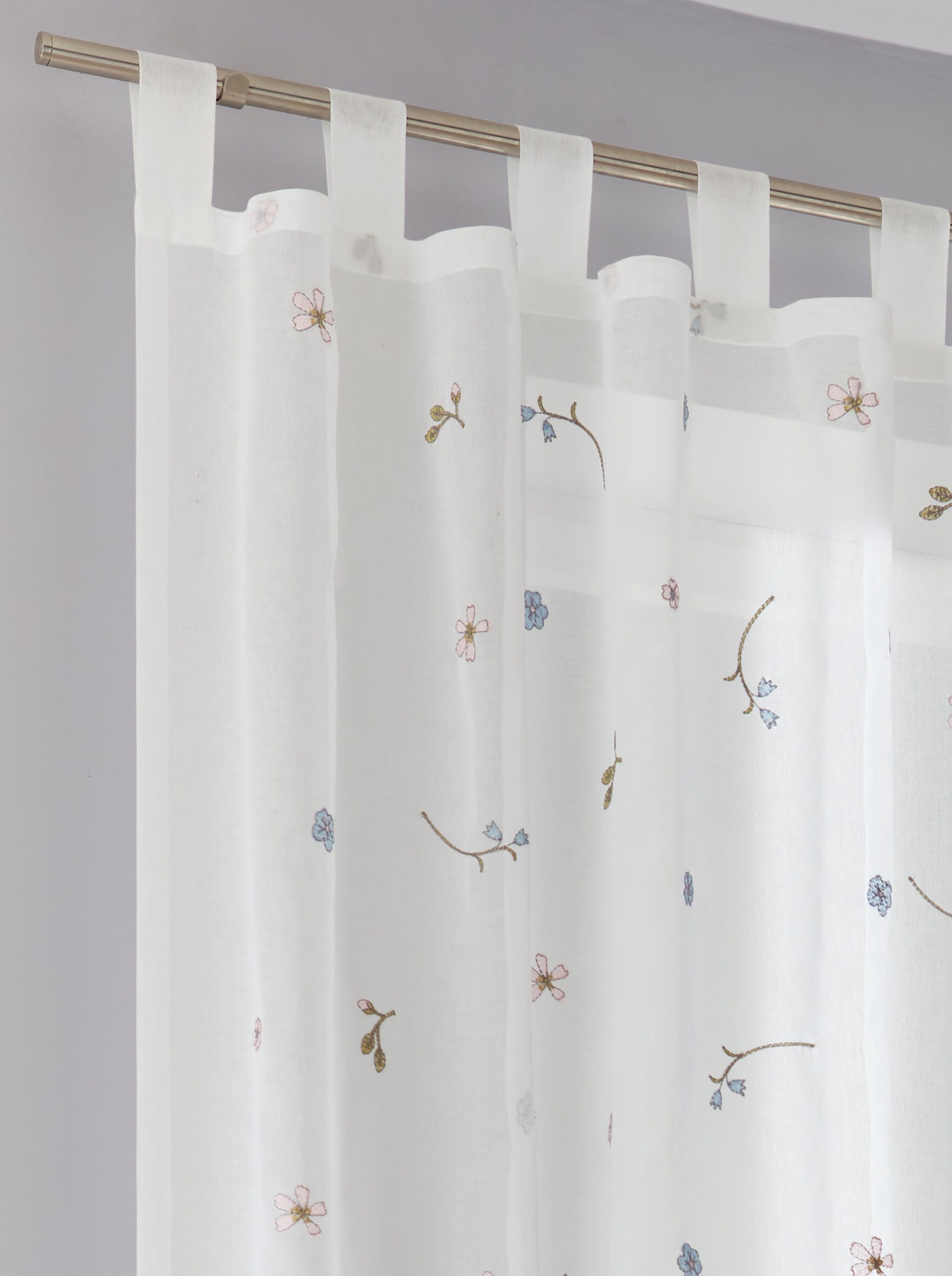 heine Gardine Dekostore (1 St), Schlaufen, halbtransparent, Fertigstore ger günstig online kaufen