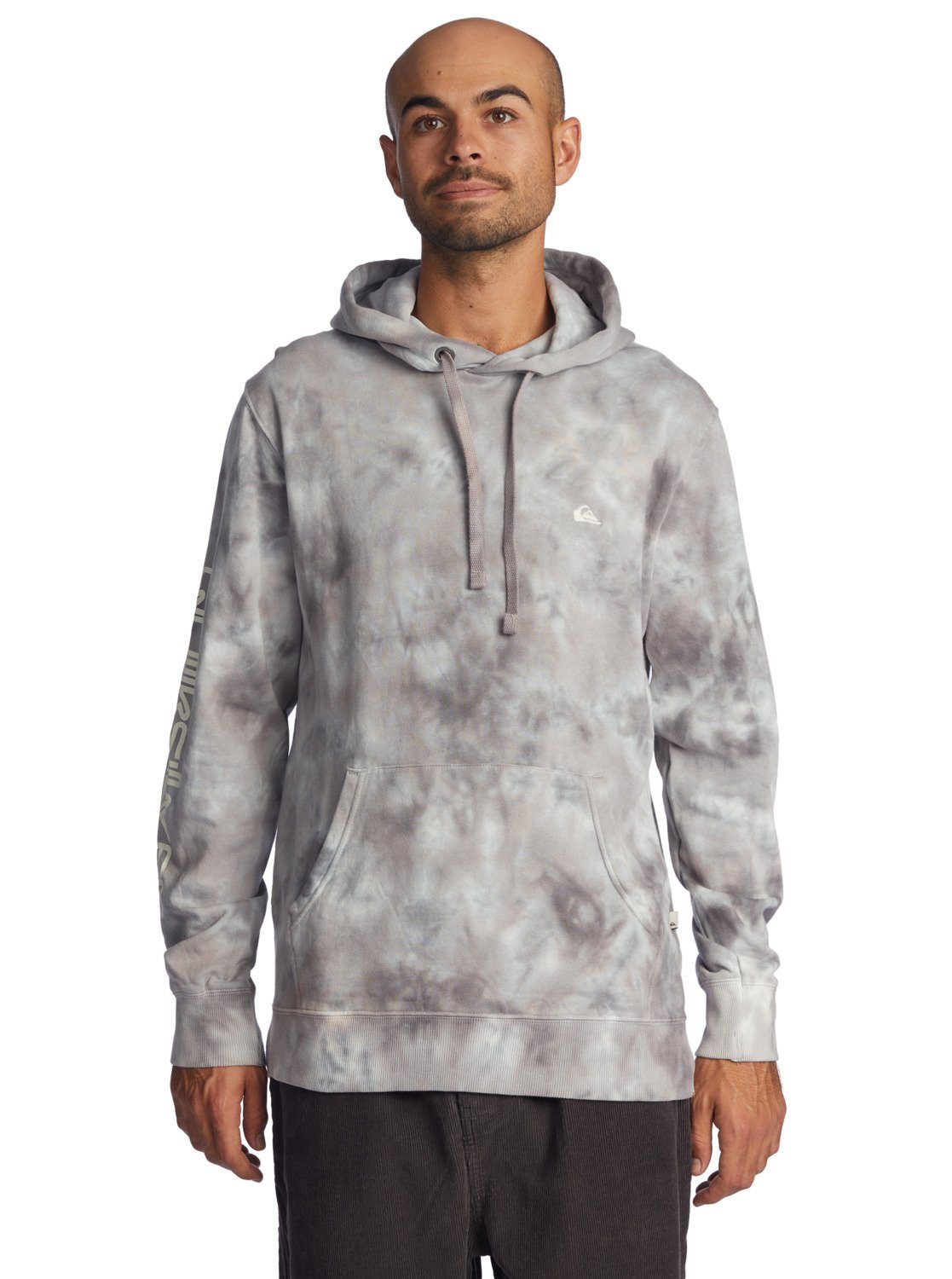 Quiksilver Kapuzensweatshirt Natural Tie Dye Cloudy