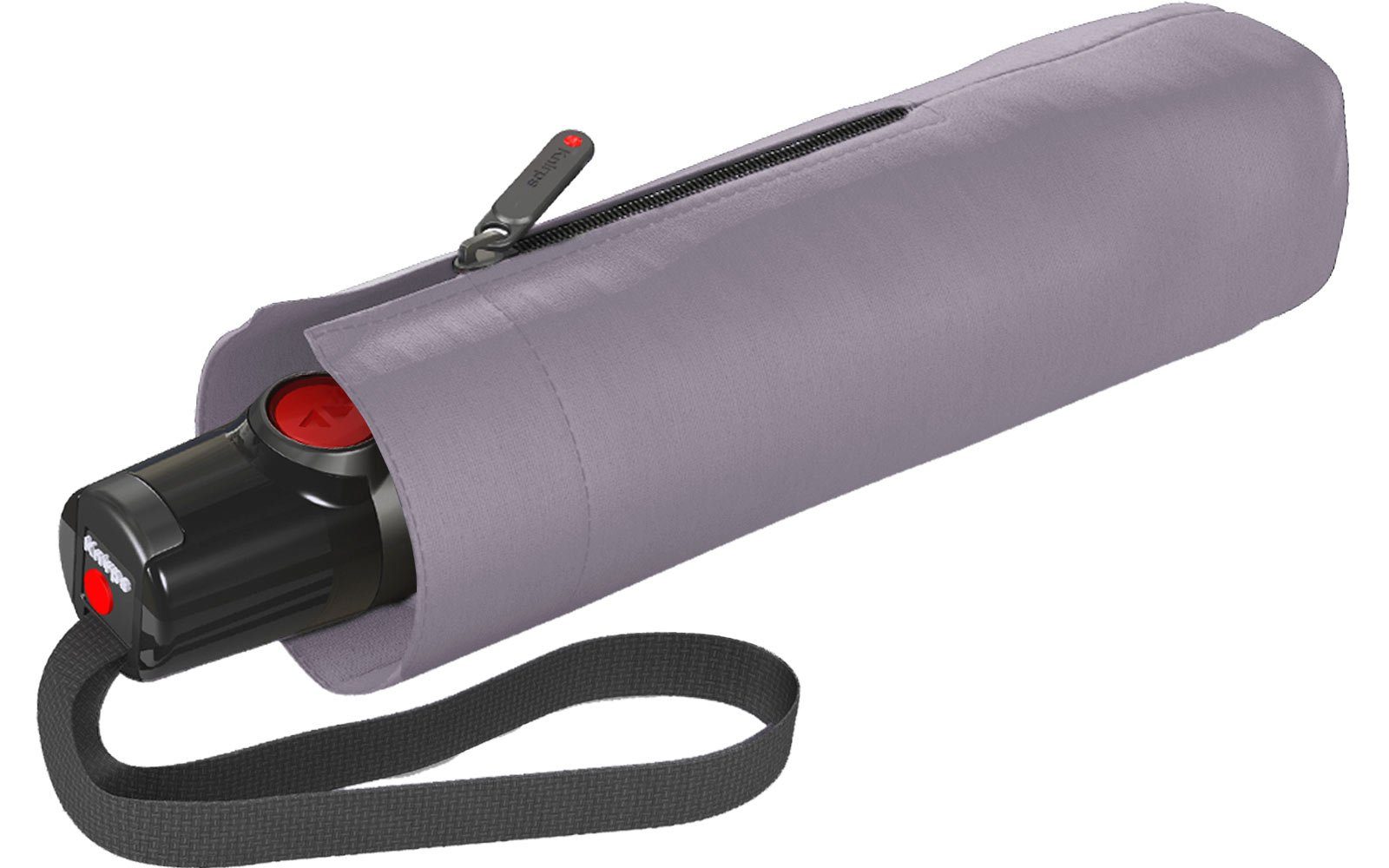 Knirps® Taschenregenschirm T.100 Duomatic mit Auf-Zu-Automatik, kleiner Automatikschirm für die Handtasche