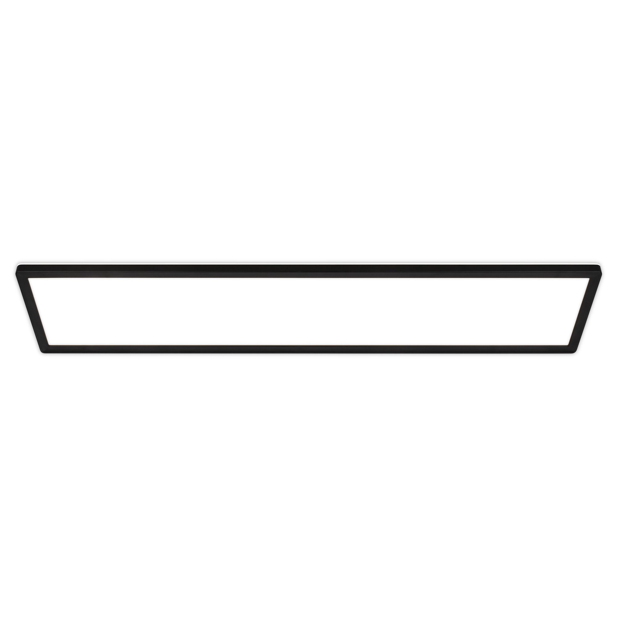 B.K.Licht LED Deckenleuchte Panel Flach 30mm Backlight Effekt LED Deckenlampe Wohnzimmer, LED fest integriert, 4000K - Neutralweiß, versch. Größen & Farben, Badezimmer, Küche, Wohnzimmer, Kinderzimmer