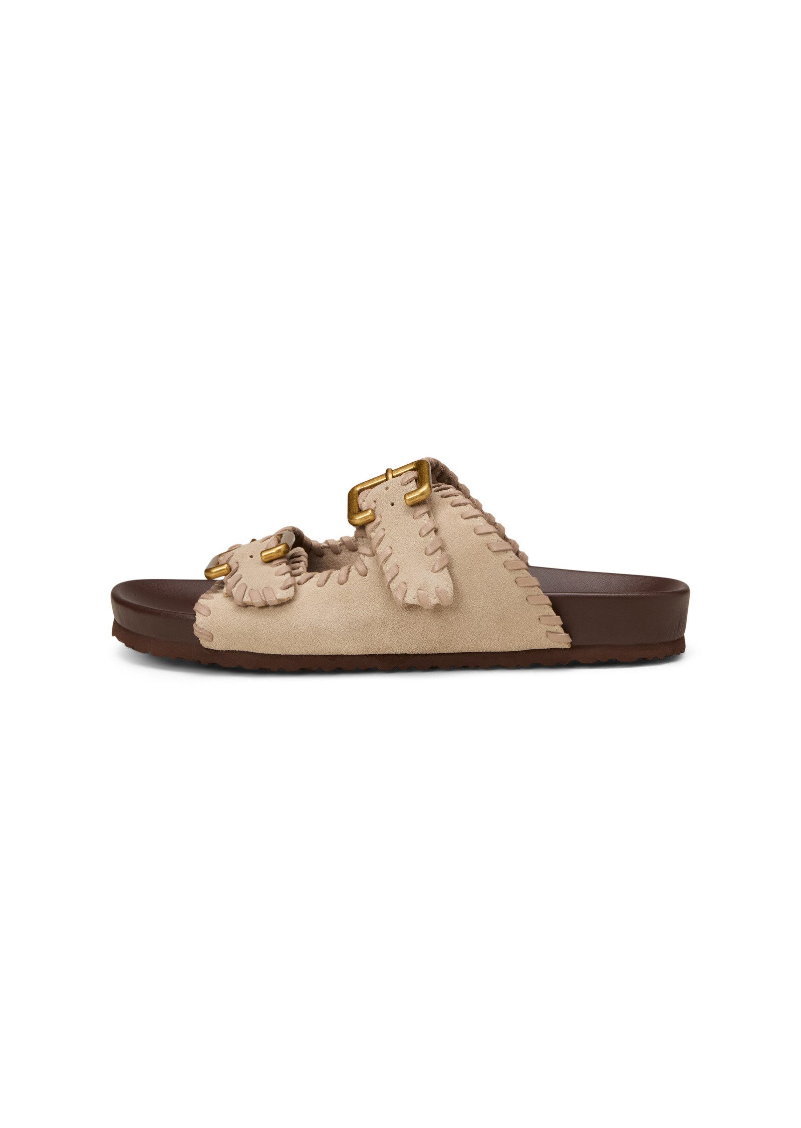 Marc O'Polo aus weichem Veloursleder Sandale