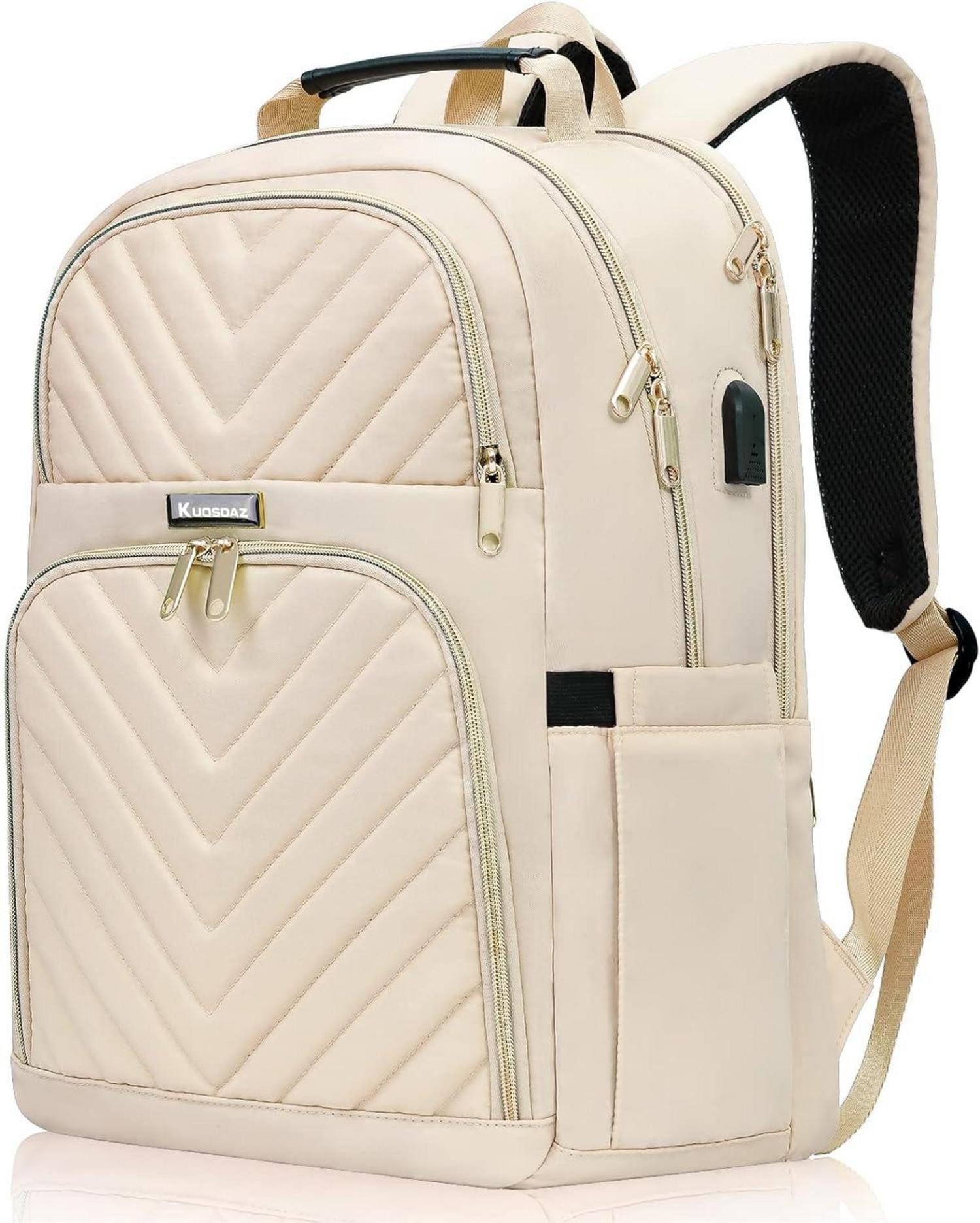 LuxusKollektion Schulrucksack Wasserdichter Damen Rucksack 15.6 günstig online kaufen