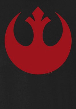 LOGOSHIRT T-Shirt Star Wars Rebel Alliance mit auffälligem Frontprint