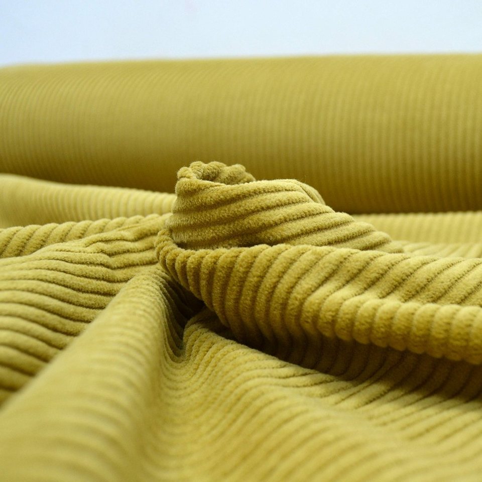 Thumbnail - MAGAM-Stoffe Stoff "Yanis", Breitcord Cord Kleidung Polster 100% Baumwolle ÖKO-TEX Meterware 50cm