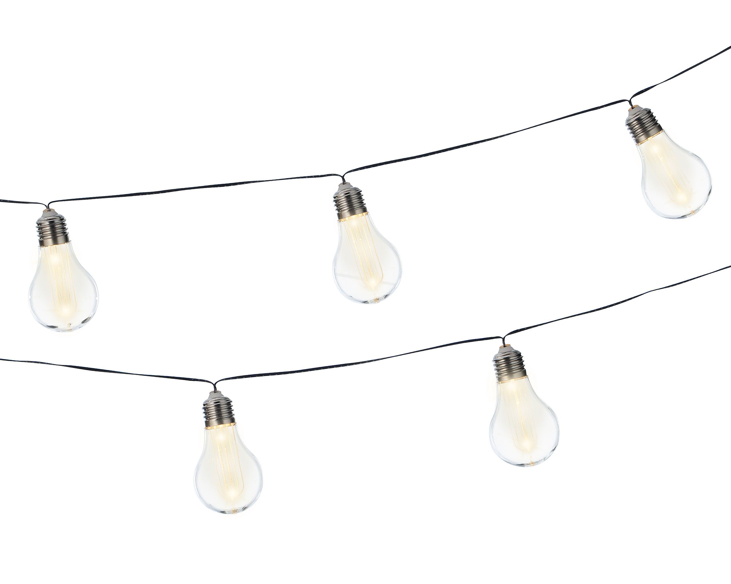 Lumineo LED Solarleuchte, Twinkle Effekt, warmweiß, günstig online kaufen