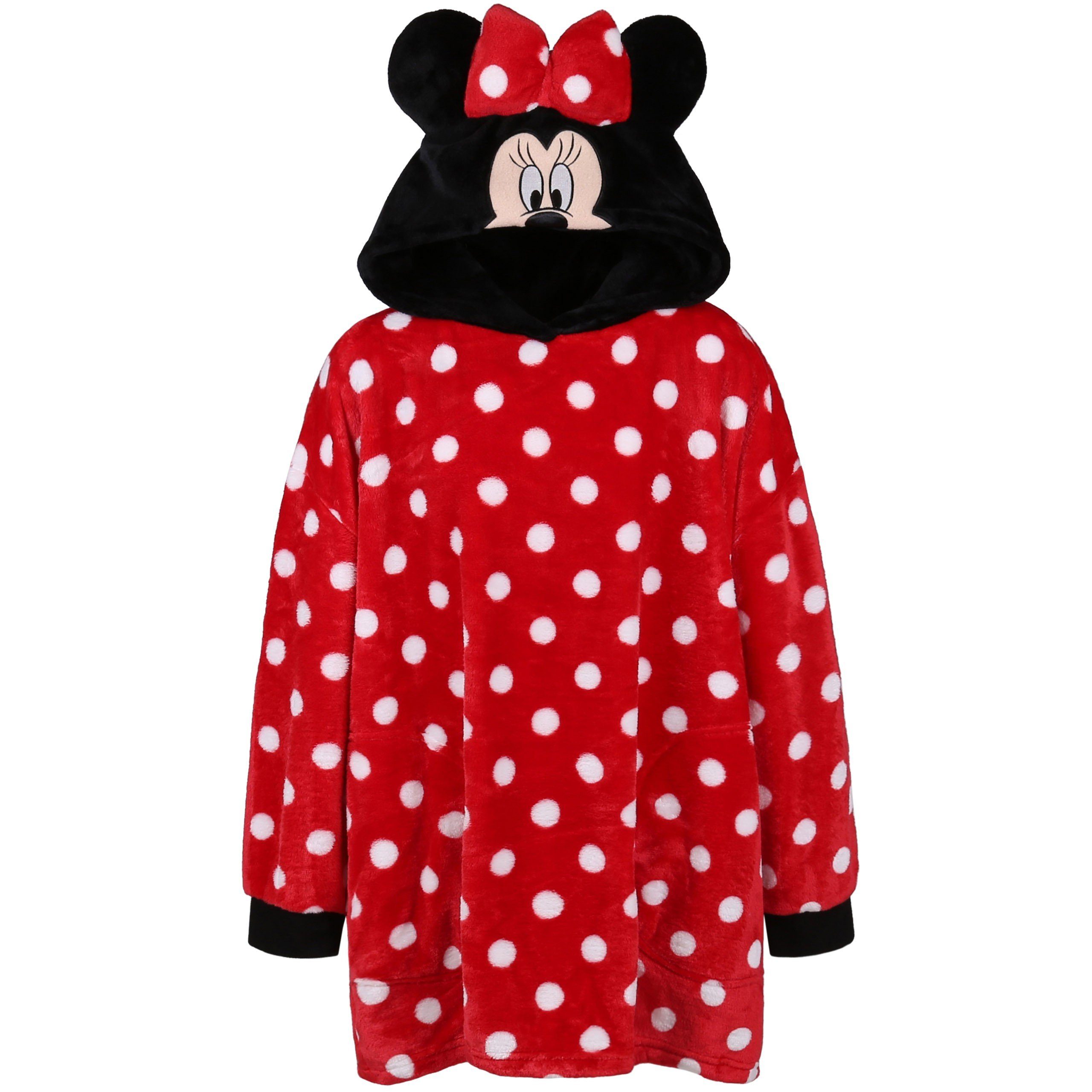 104-116 Disney cm Minnie Sarcia.eu Mouse Mädchen Bademantel/Snuddie Kinderbademantel