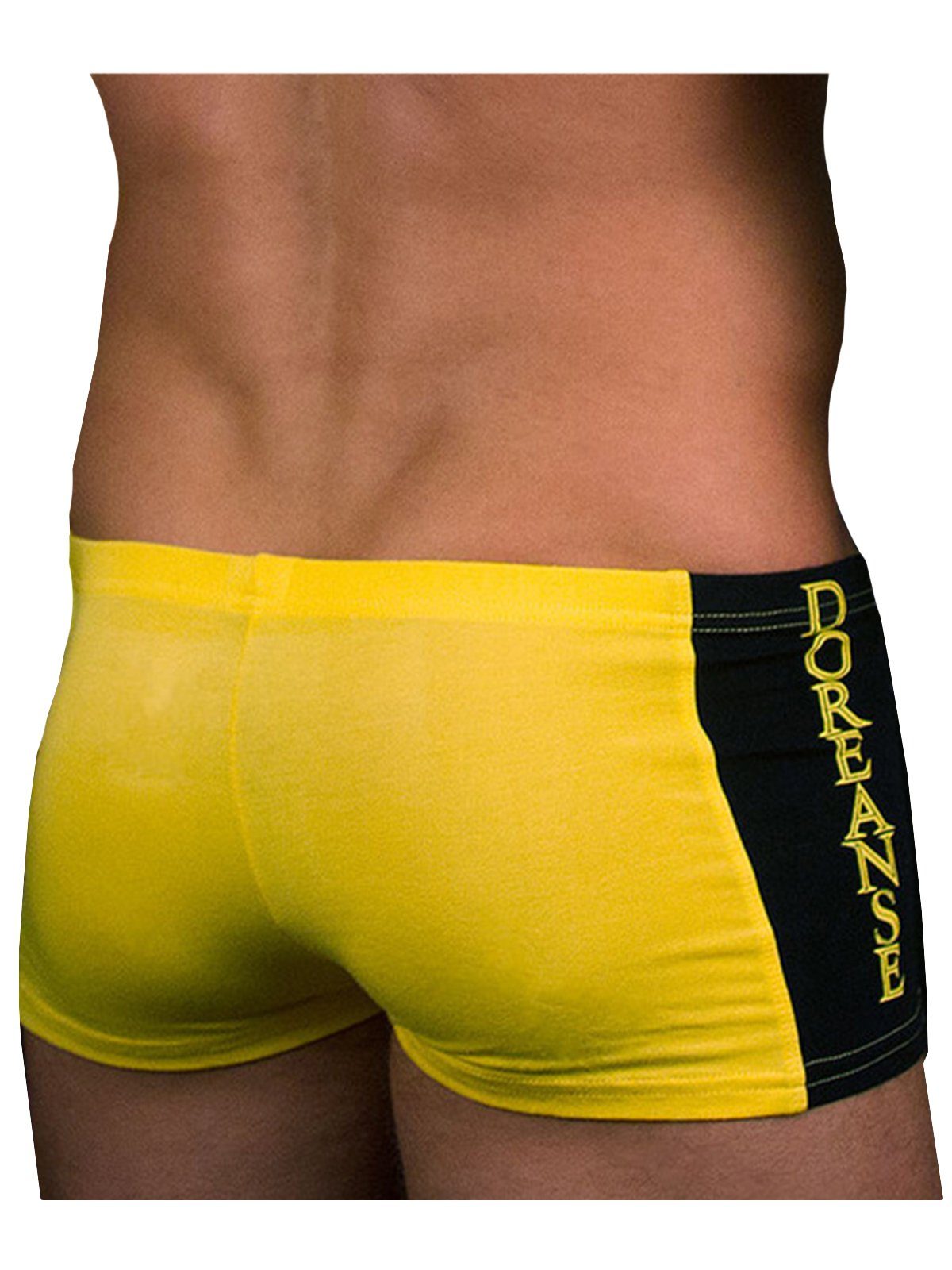 Doreanse Boxer Hipster Männer original Herren Underwear Doreanse Pants, DA1599 Trunk Gelb